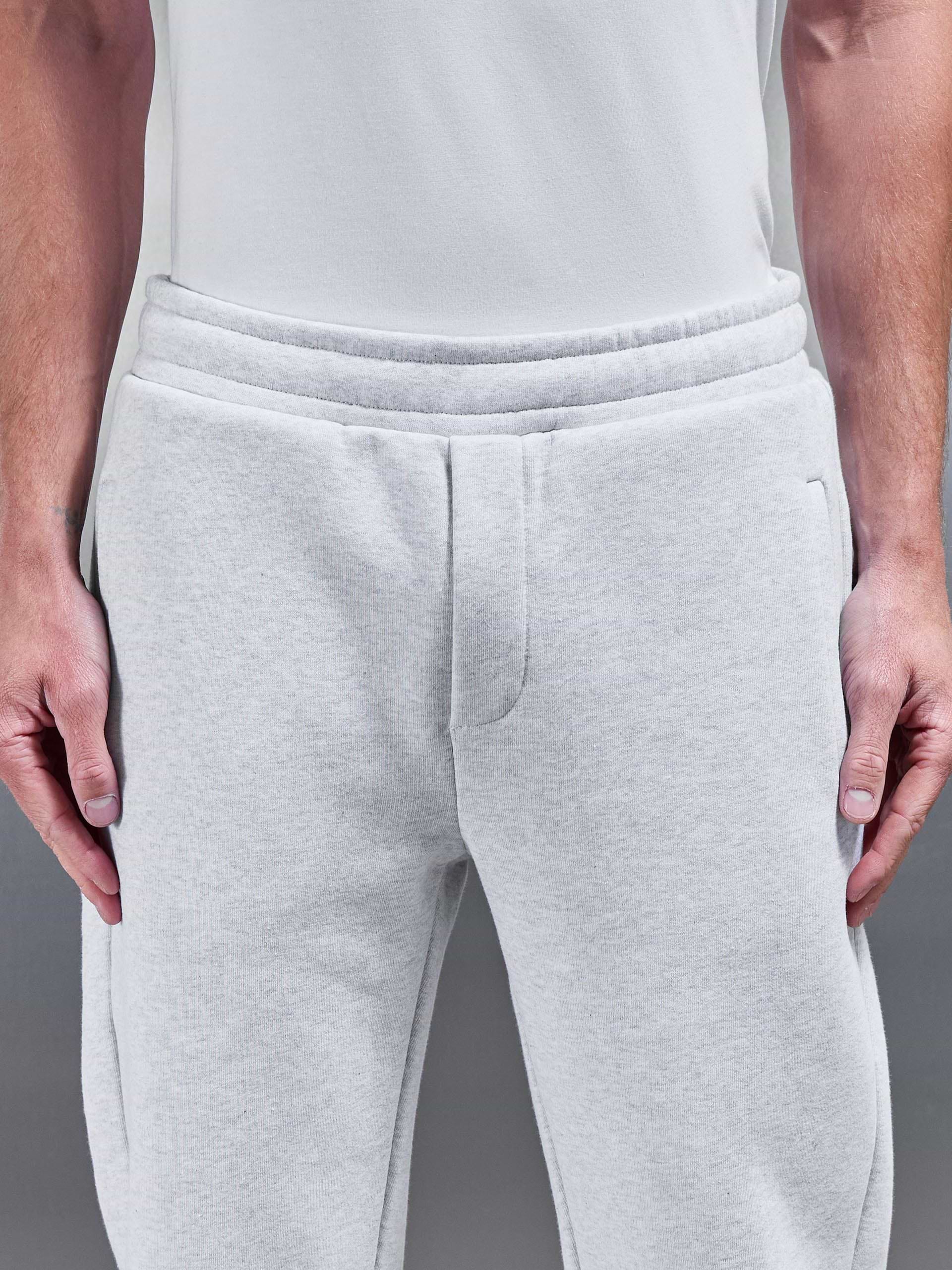Relaxed Fit Jogger in Marl Grey