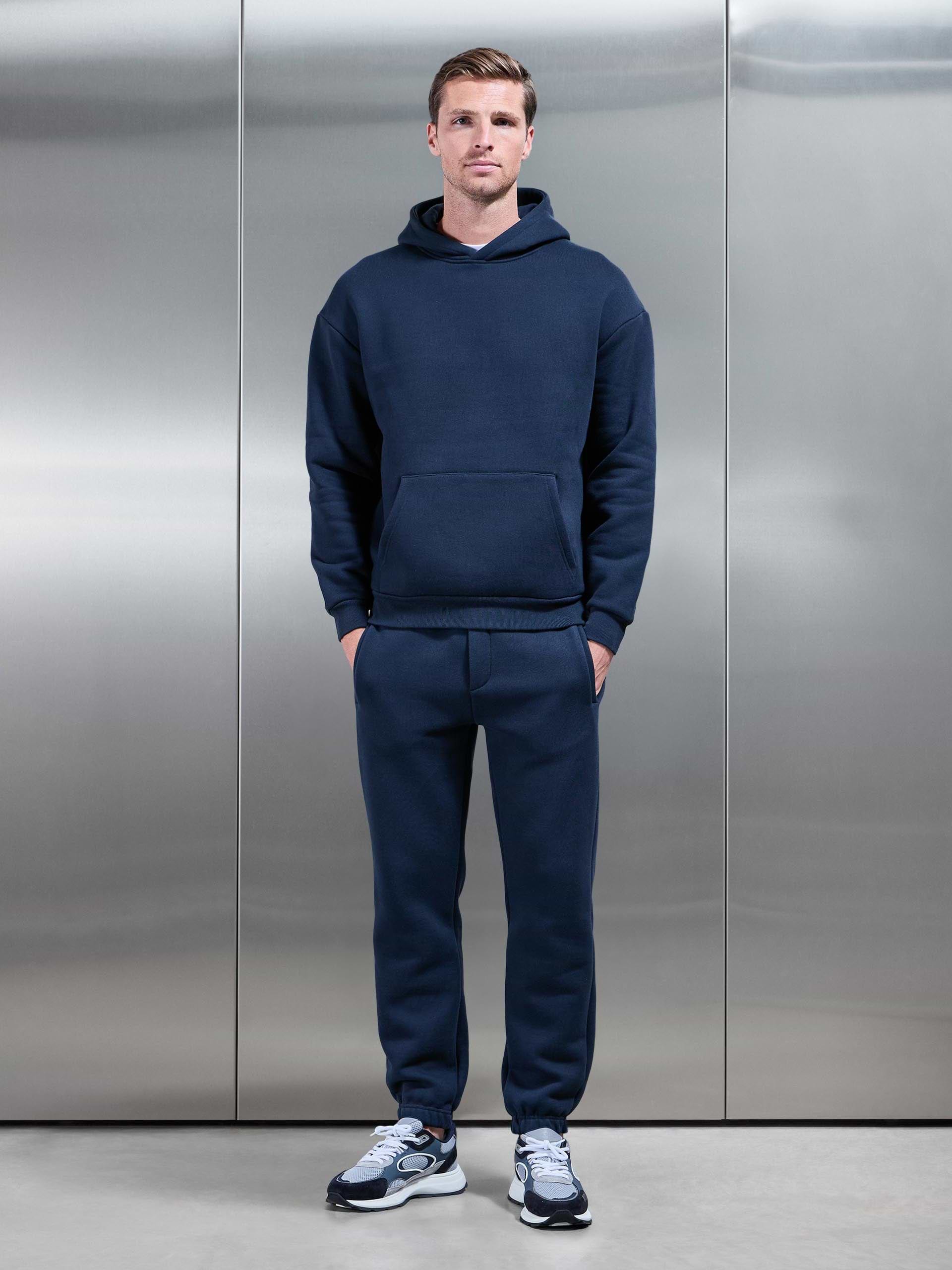 Mens Relaxed Fit Jogger in Navy