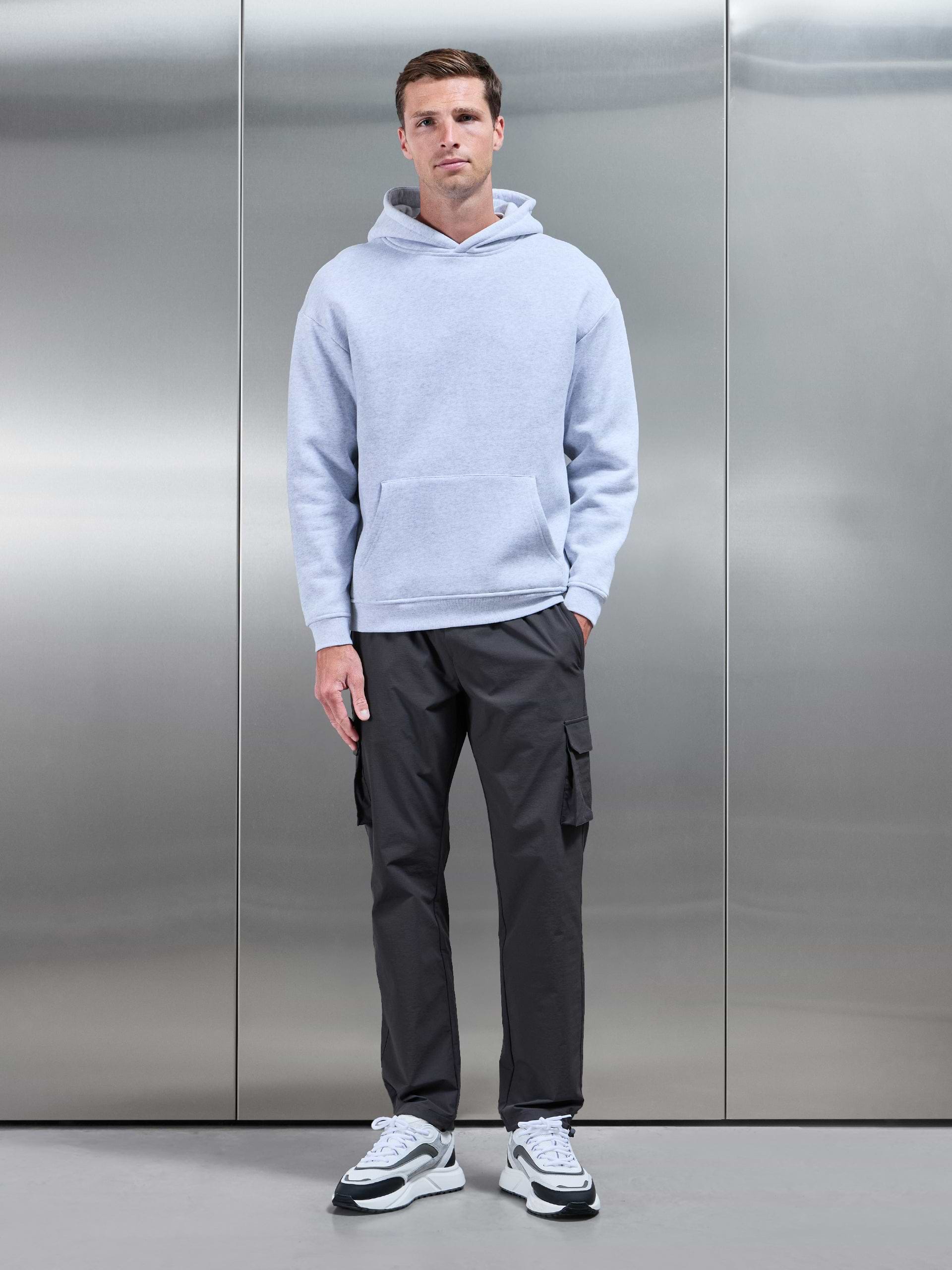Relaxed Fit Utility Cargo Pant in Grey