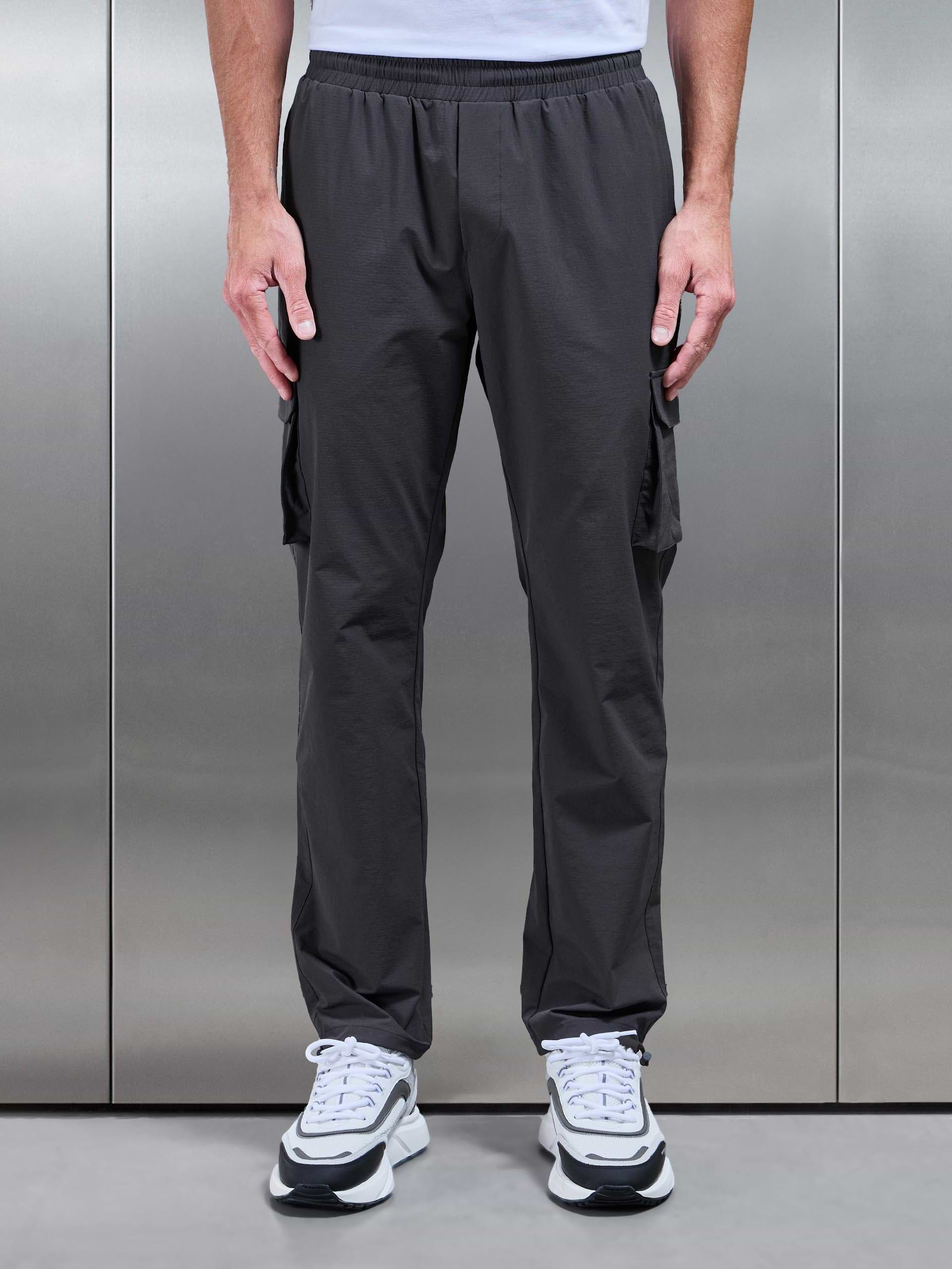 Relaxed Fit Utility Cargo Pant in Grey