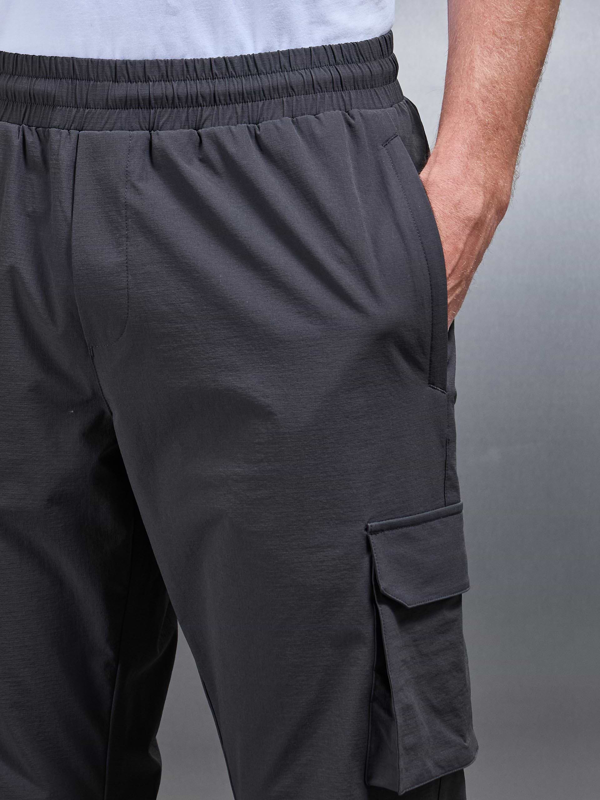 Relaxed Fit Utility Cargo Pant in Grey