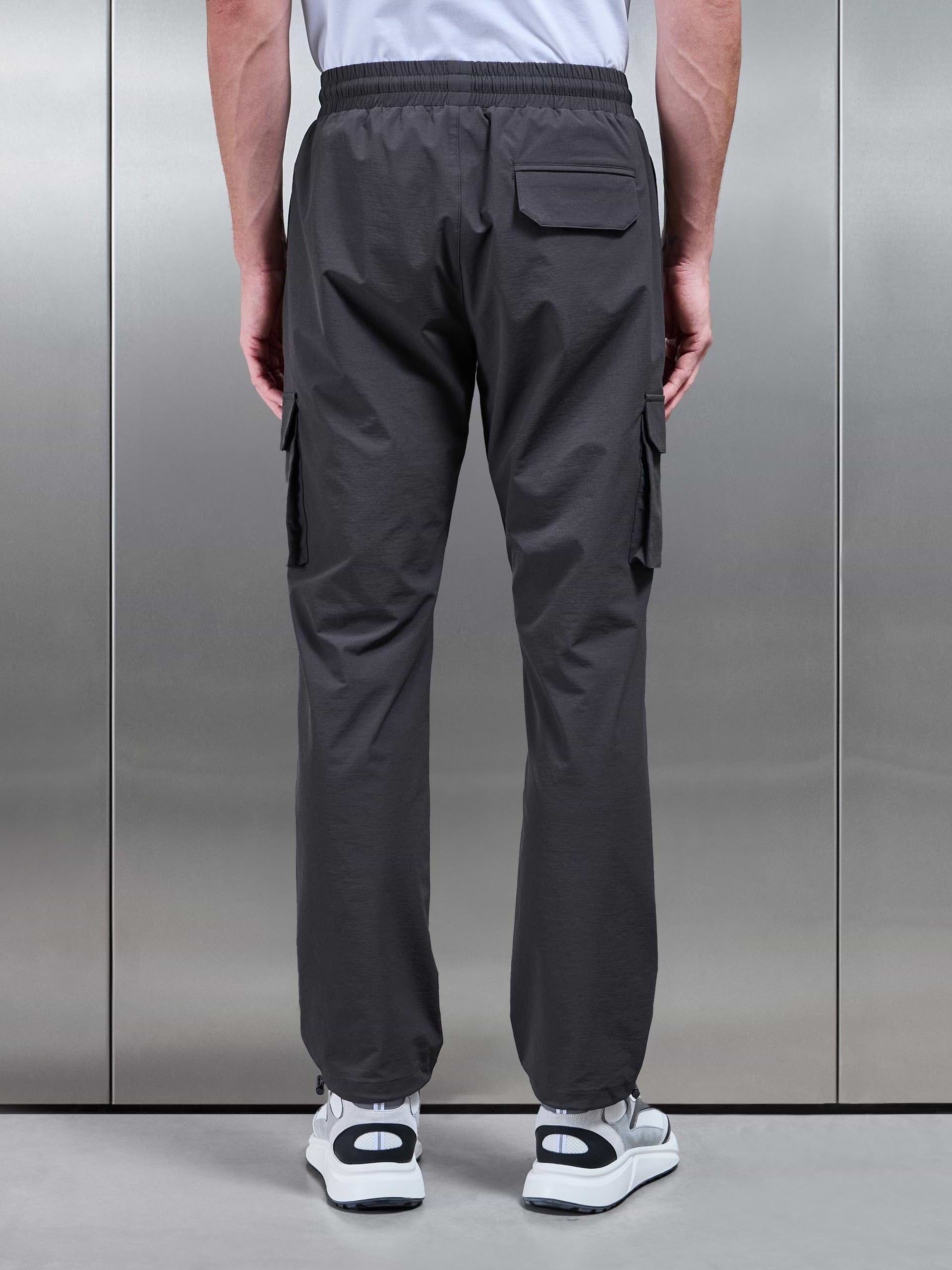 Relaxed Fit Utility Cargo Pant in Grey