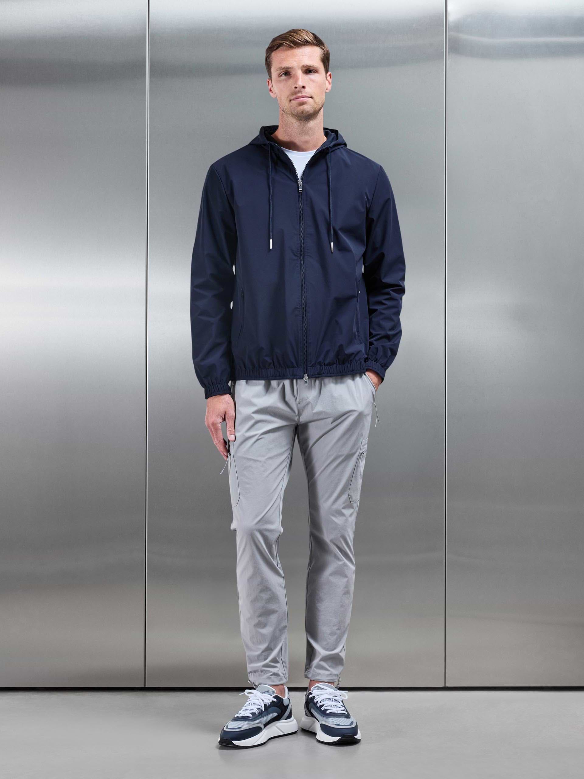 Shell Windbreaker in Navy