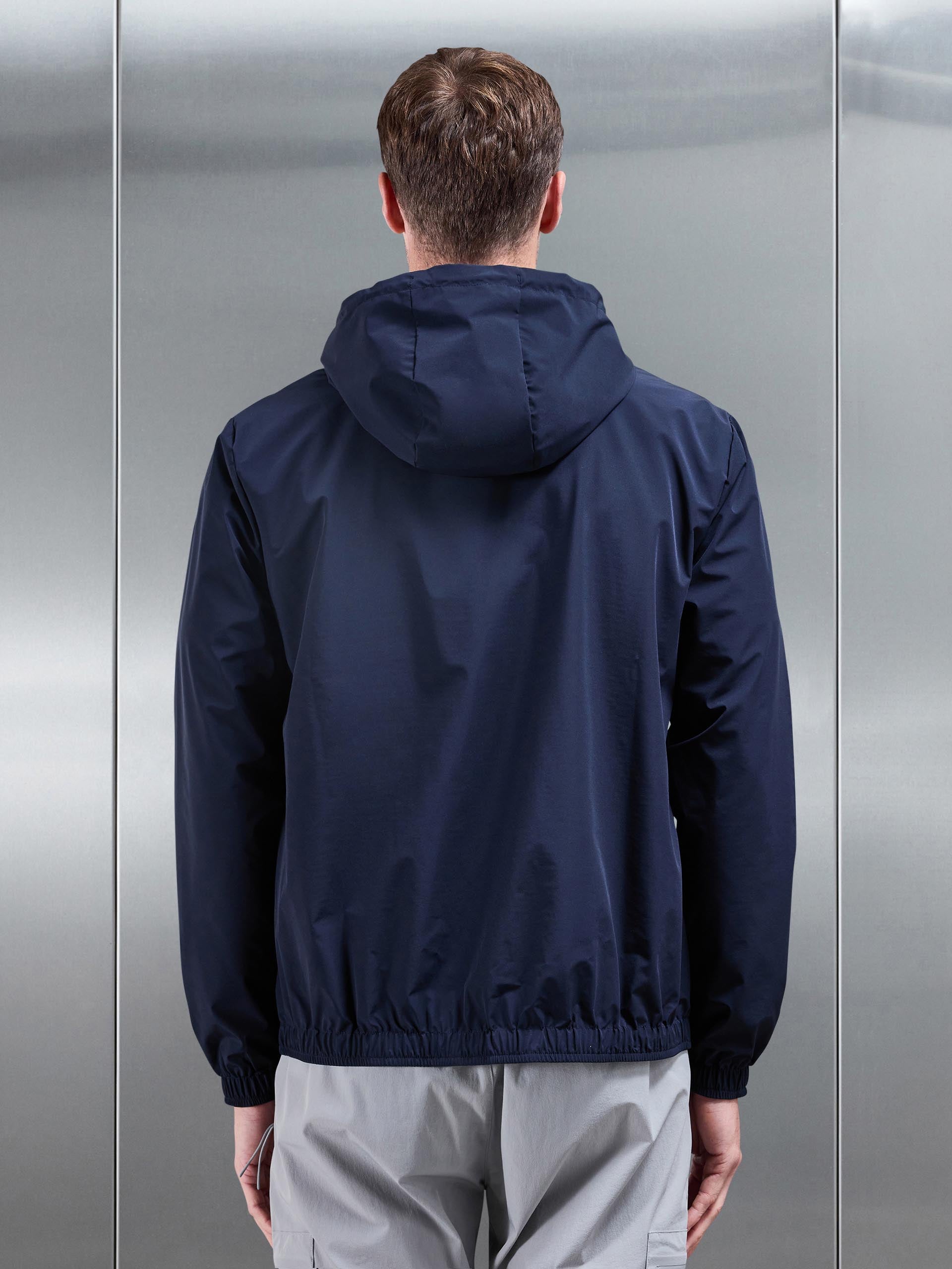 Mens Shell Windbreaker in Navy