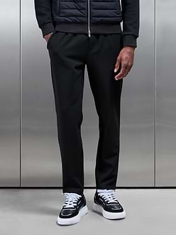 Mens Smart Casual Jogger in Black