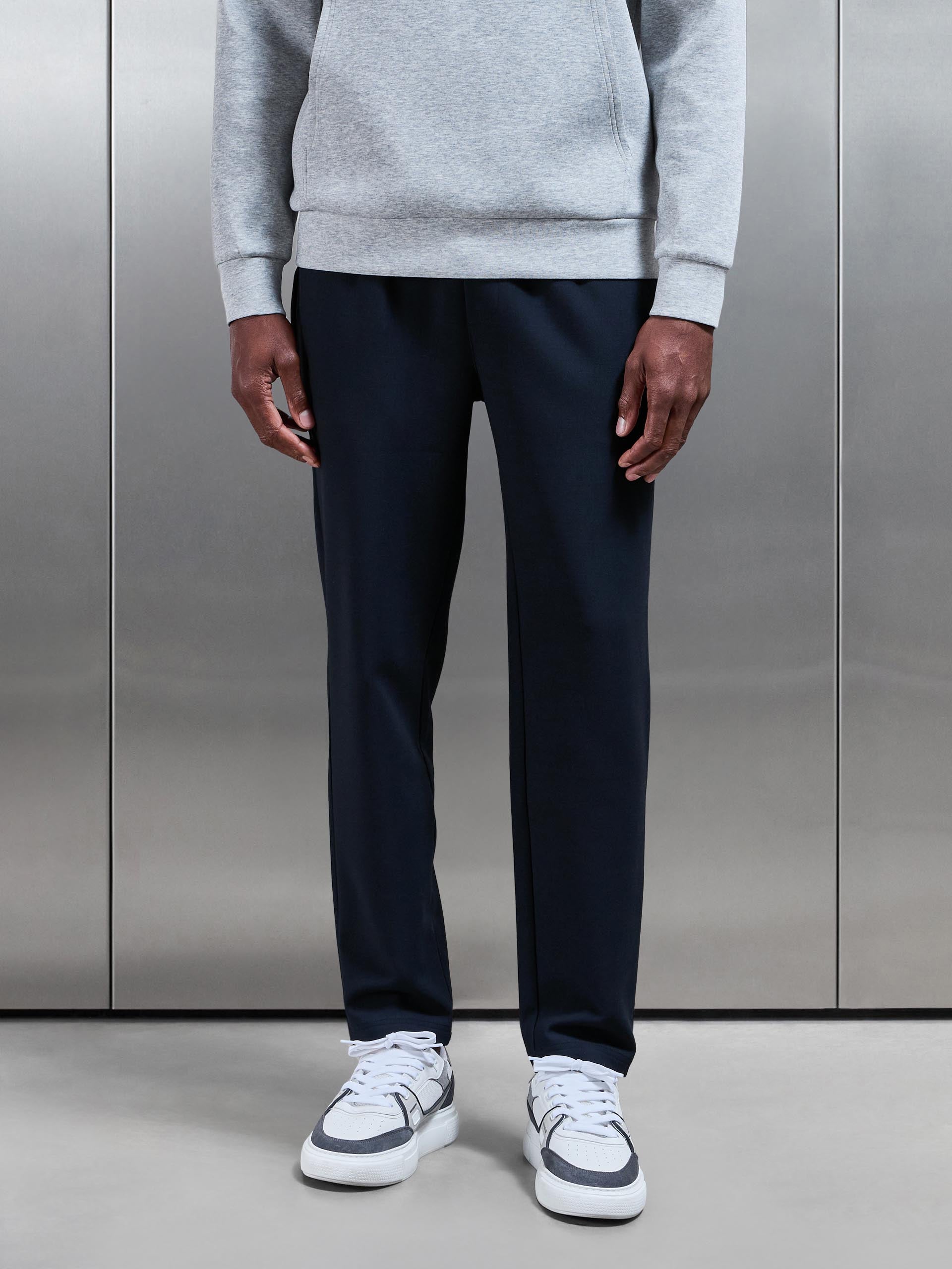 Mens Smart Casual Jogger in Navy