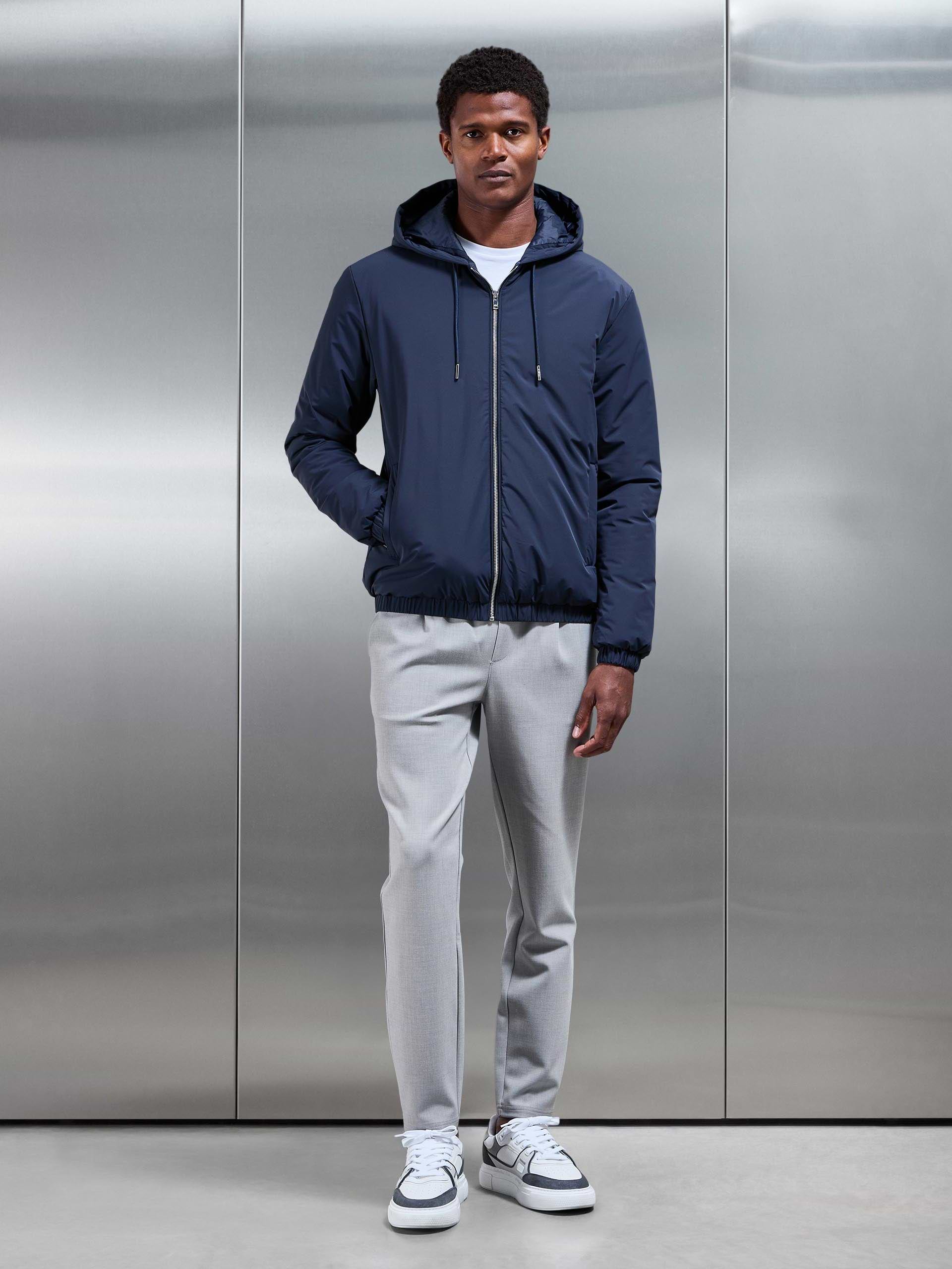 Mens Smart Casual Jogger in Stone