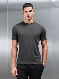 Mens Soft Jersey Motion T-Shirt in Charcoal