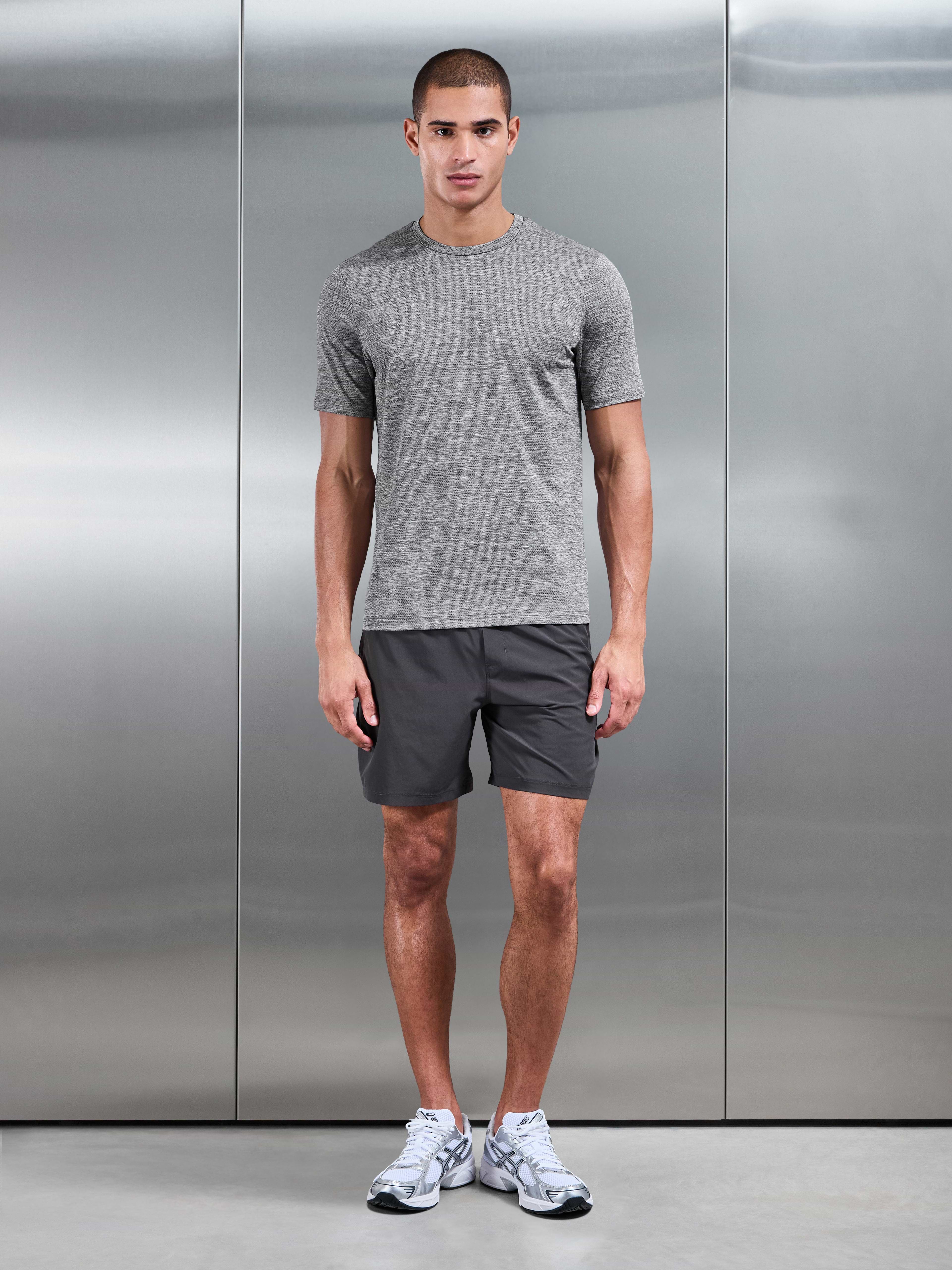 Space Dye T-Shirt in Grey