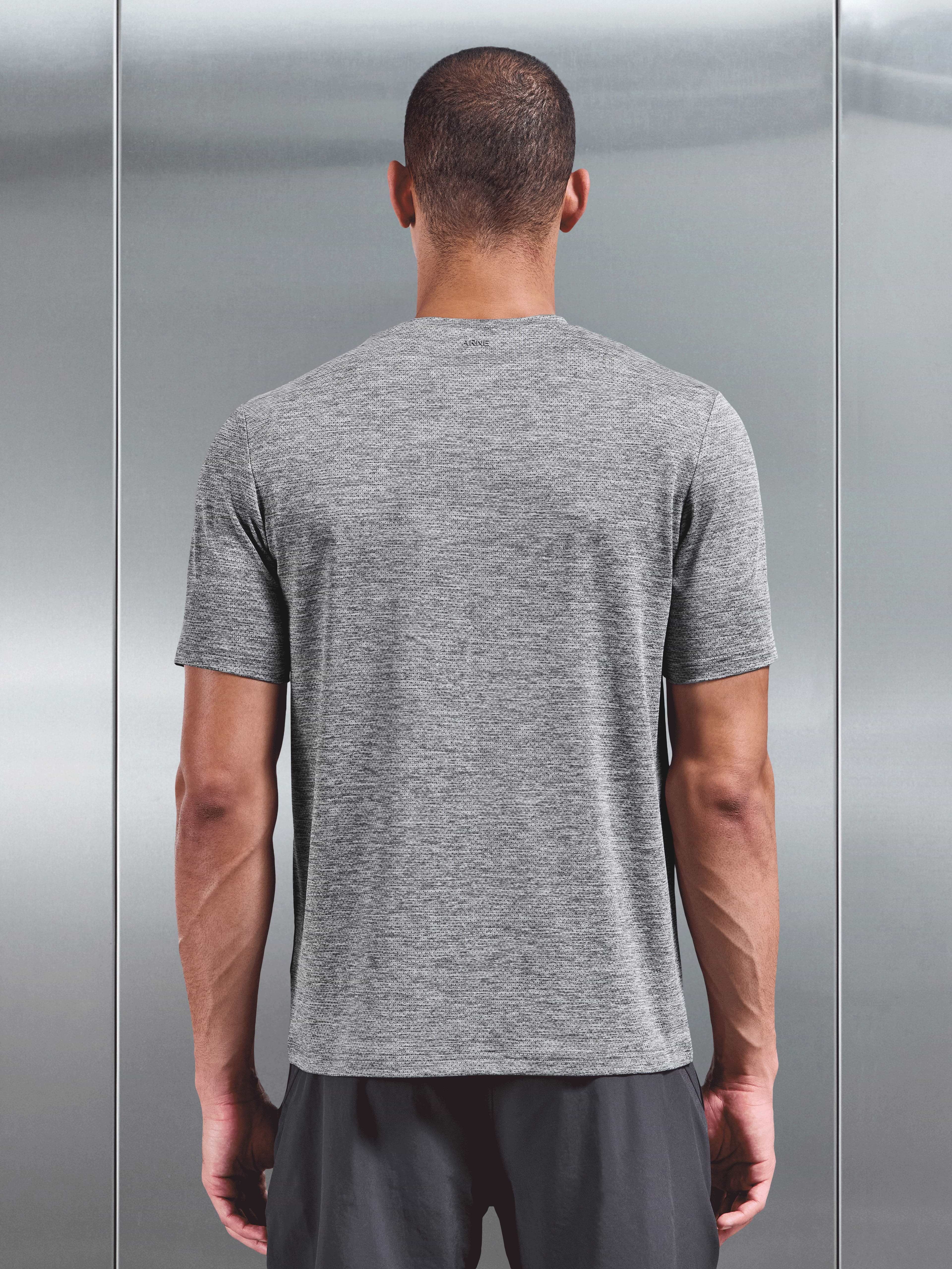 Space Dye T-Shirt in Grey