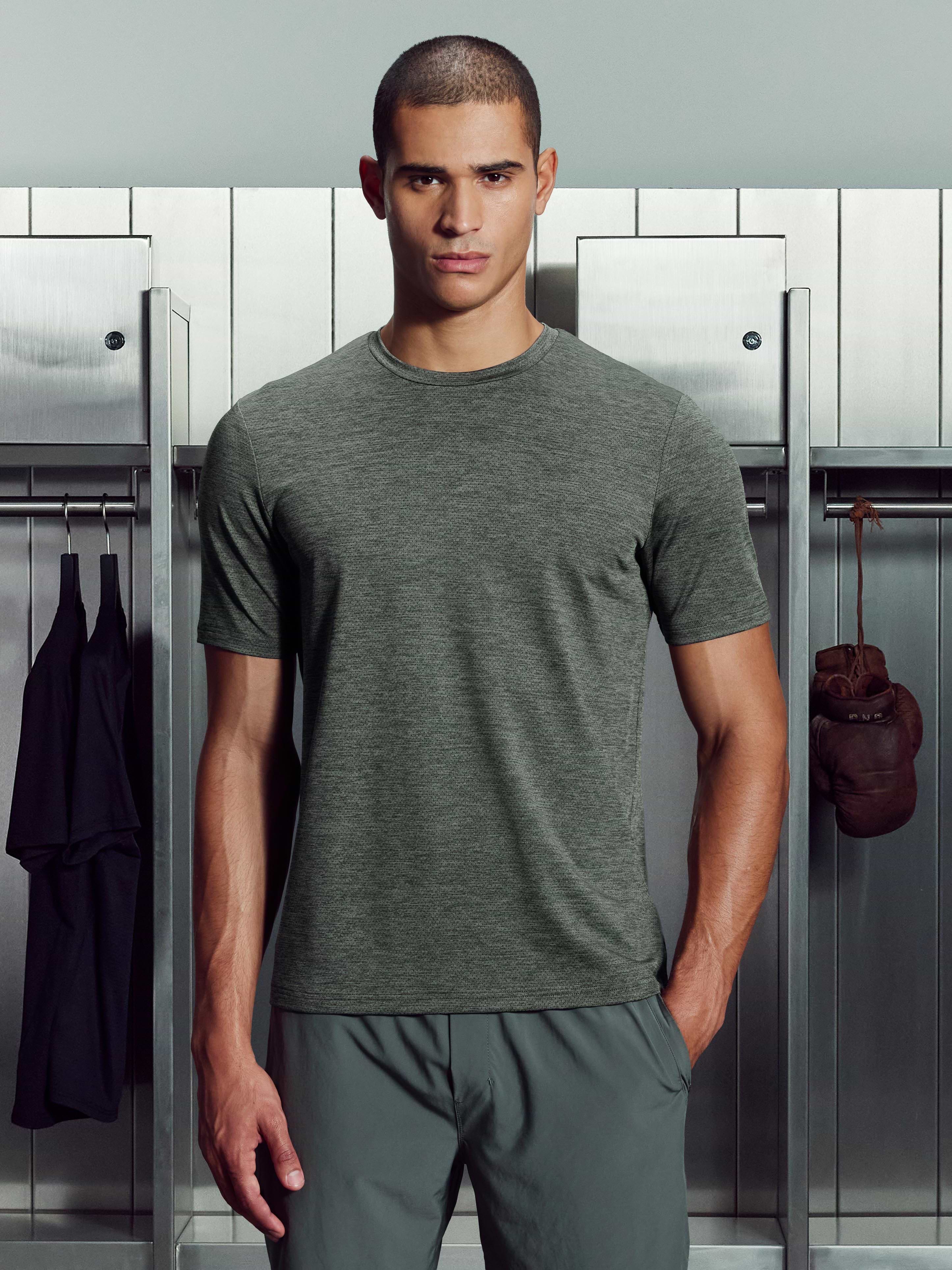 Space Dye T-Shirt in Olive