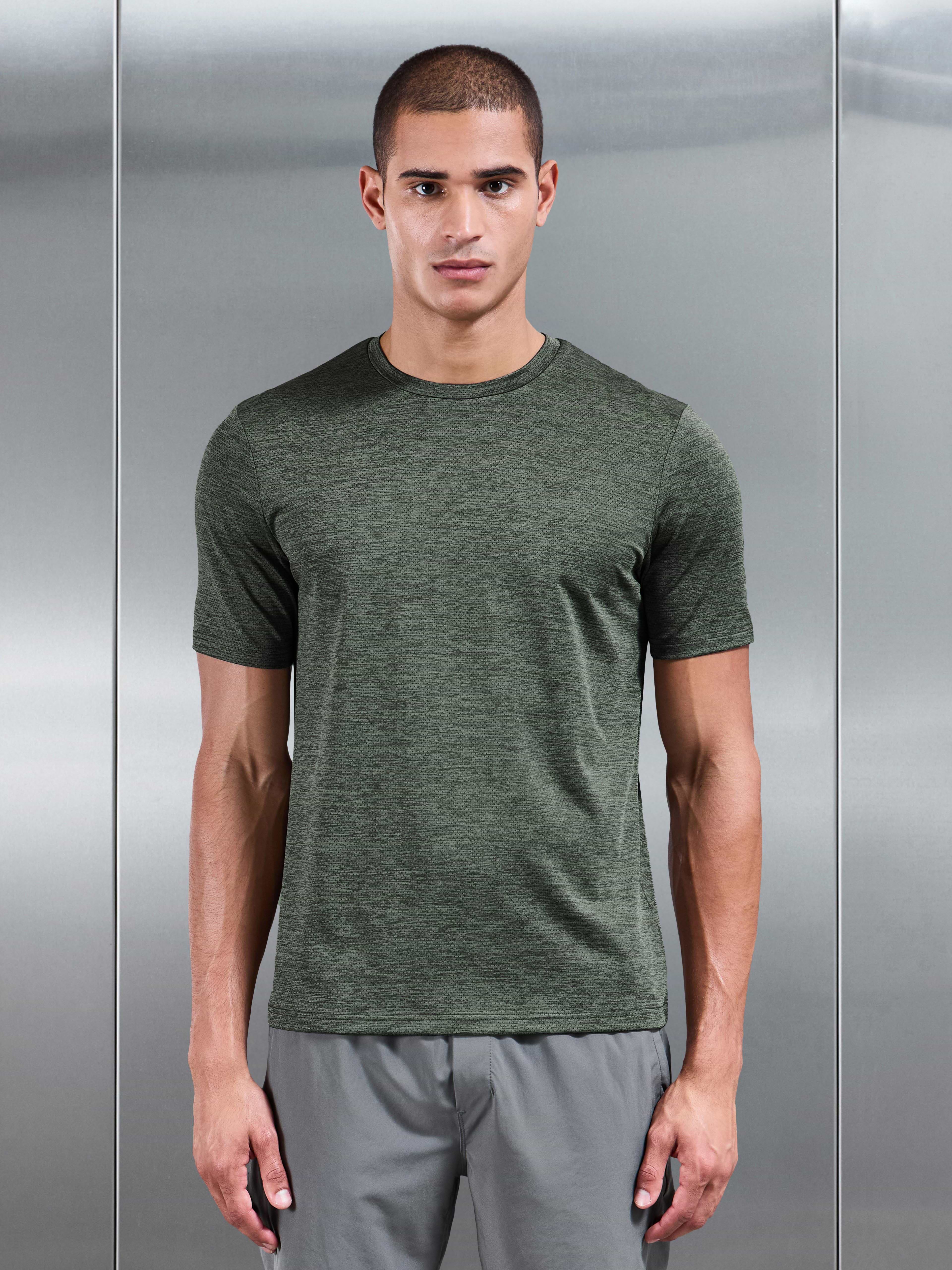 Space Dye T-Shirt in Olive