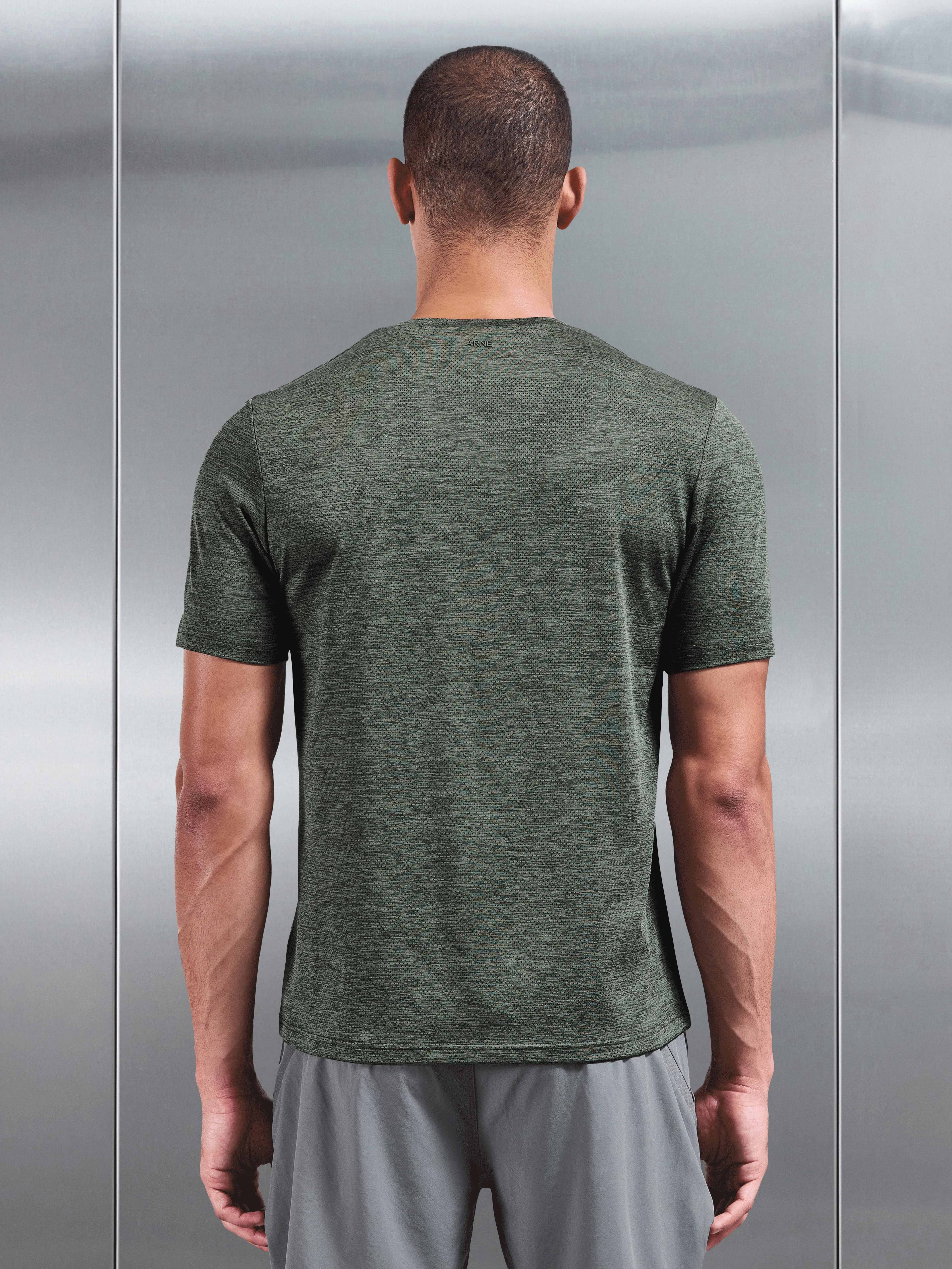 Space Dye T-Shirt in Olive