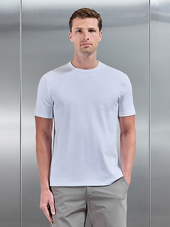 Mens Stretch Jersey T-Shirt in White