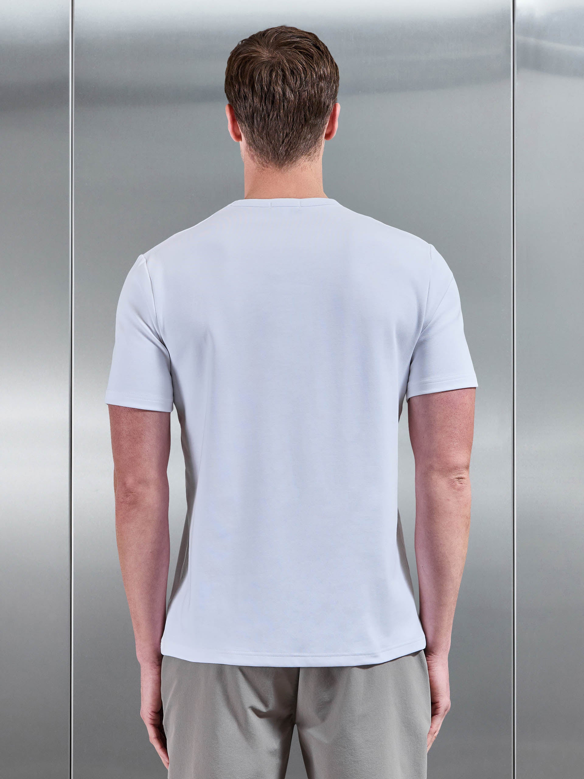 Mens Stretch Jersey T-Shirt in White