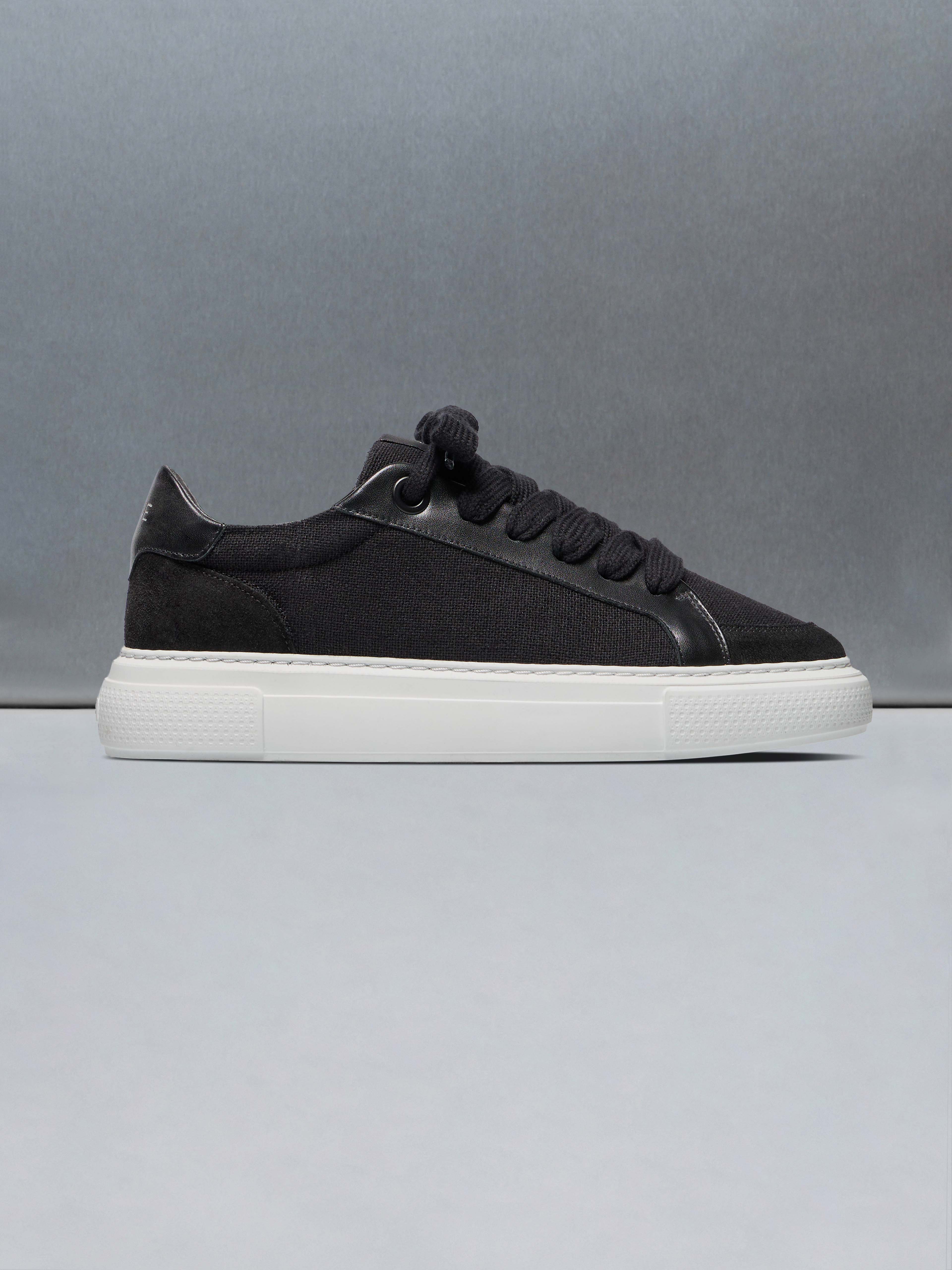 Mens Studio Trainer in Black