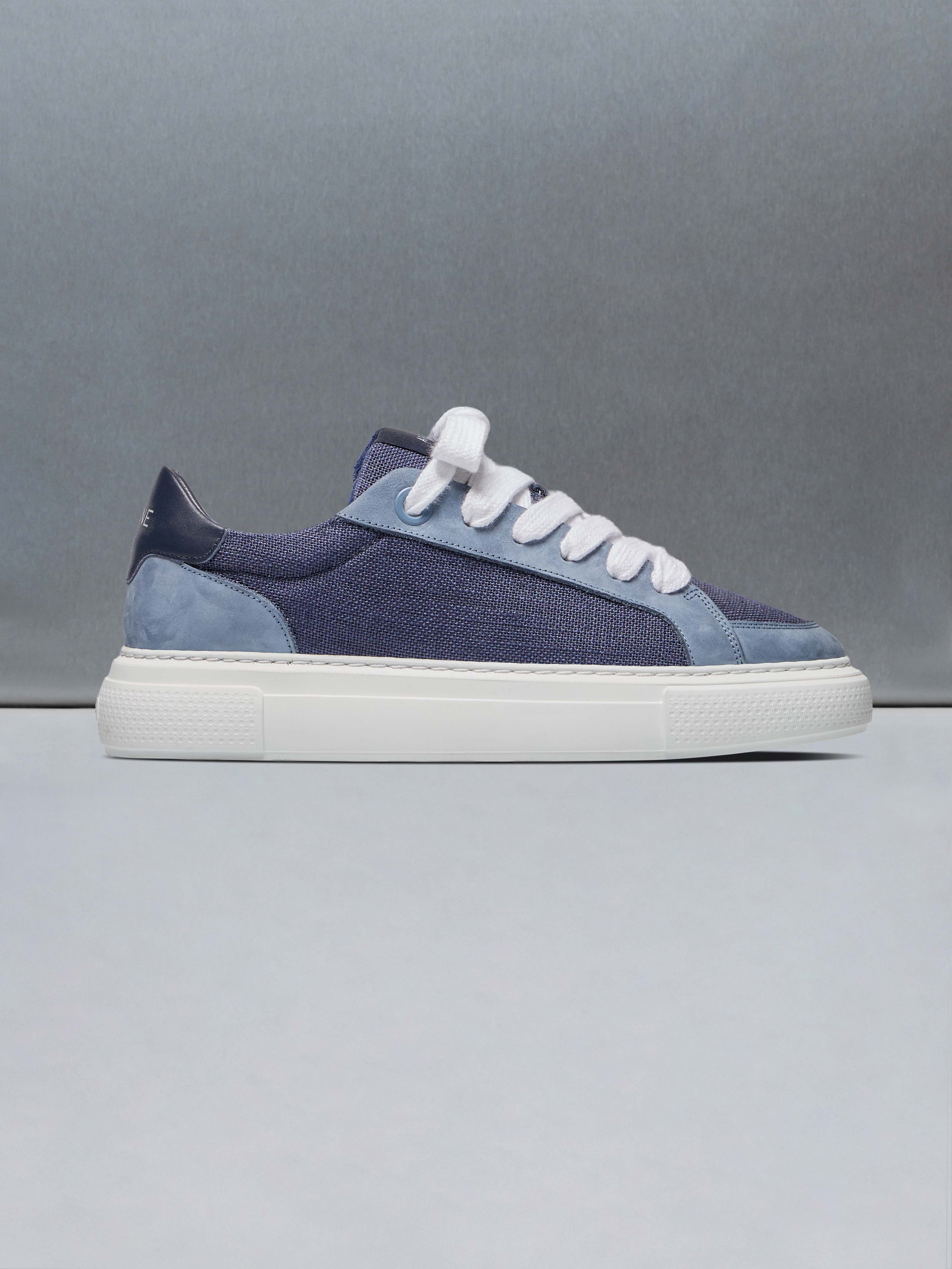 Mens Studio Trainer in Navy Blue