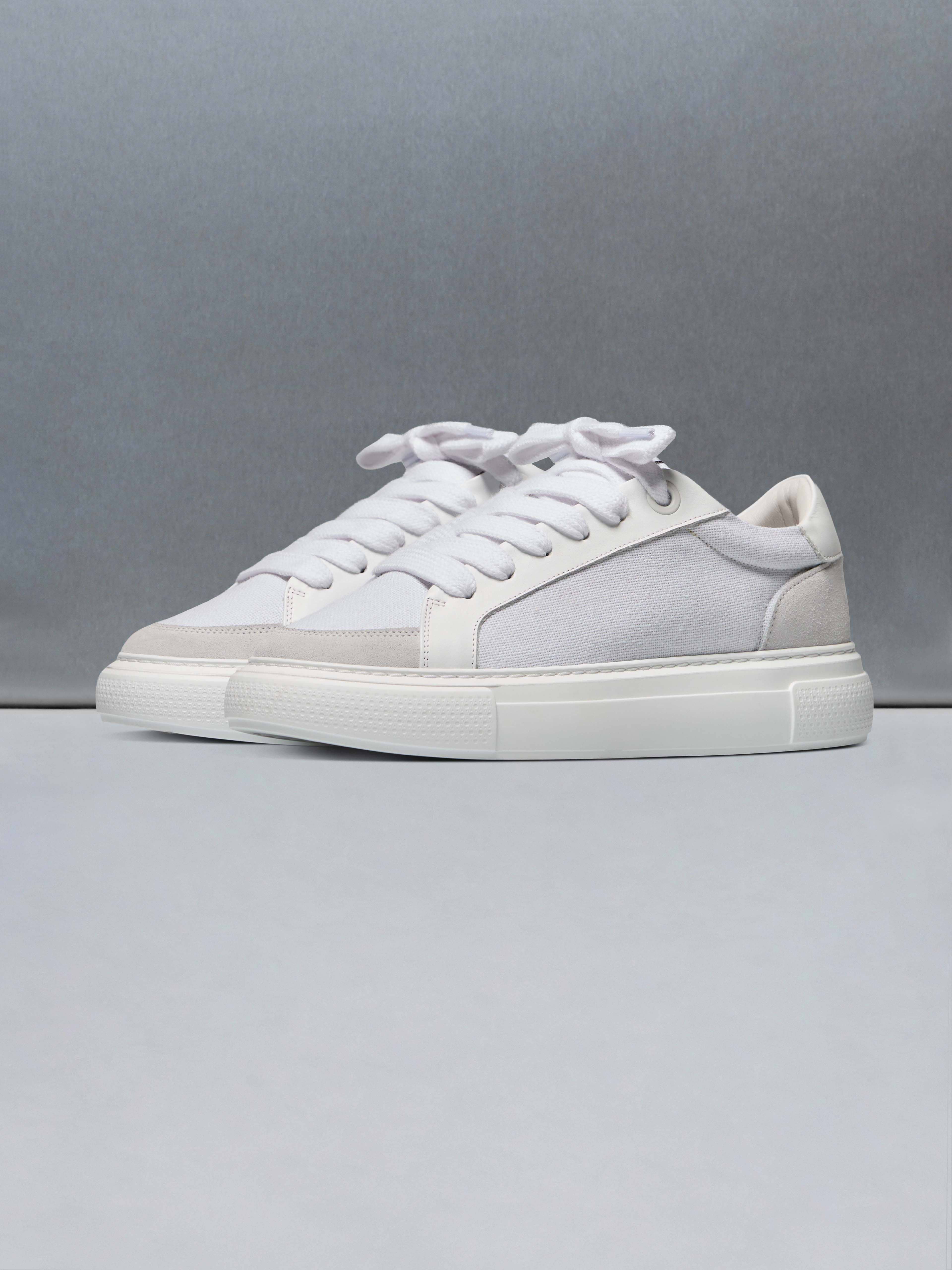 Studio Trainer in Triple White