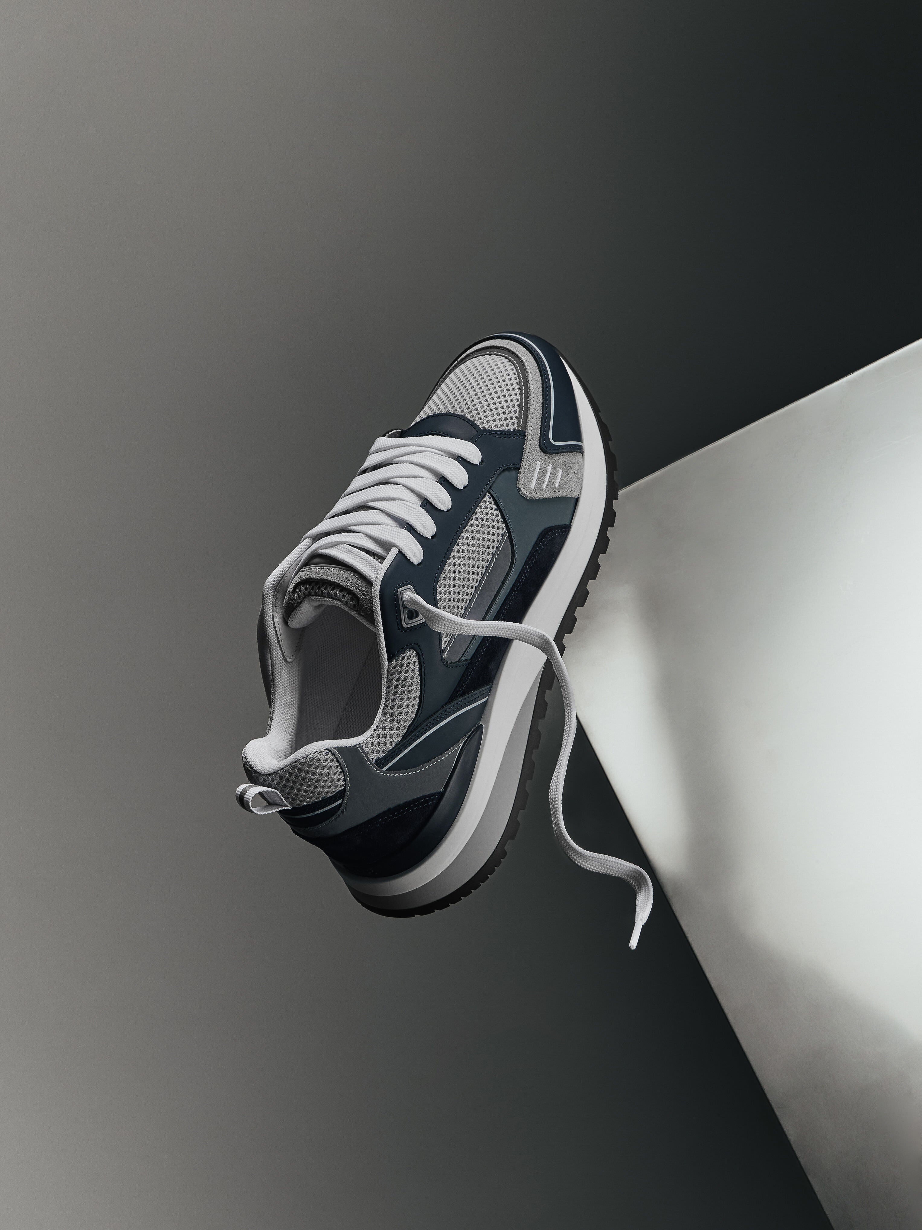 Mens Technical Racer in Air Force Blue
