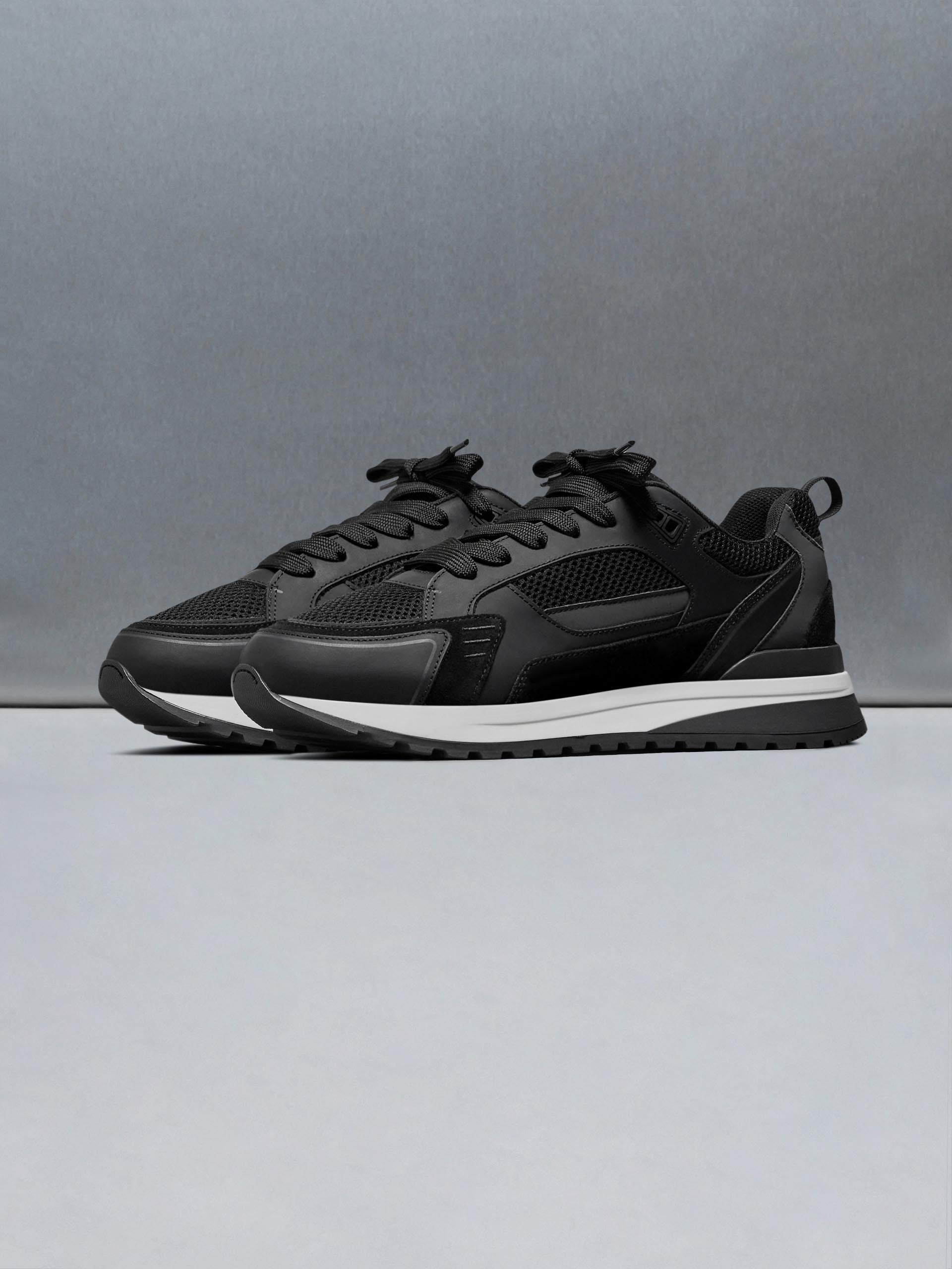 Mens Technical Racer in Black