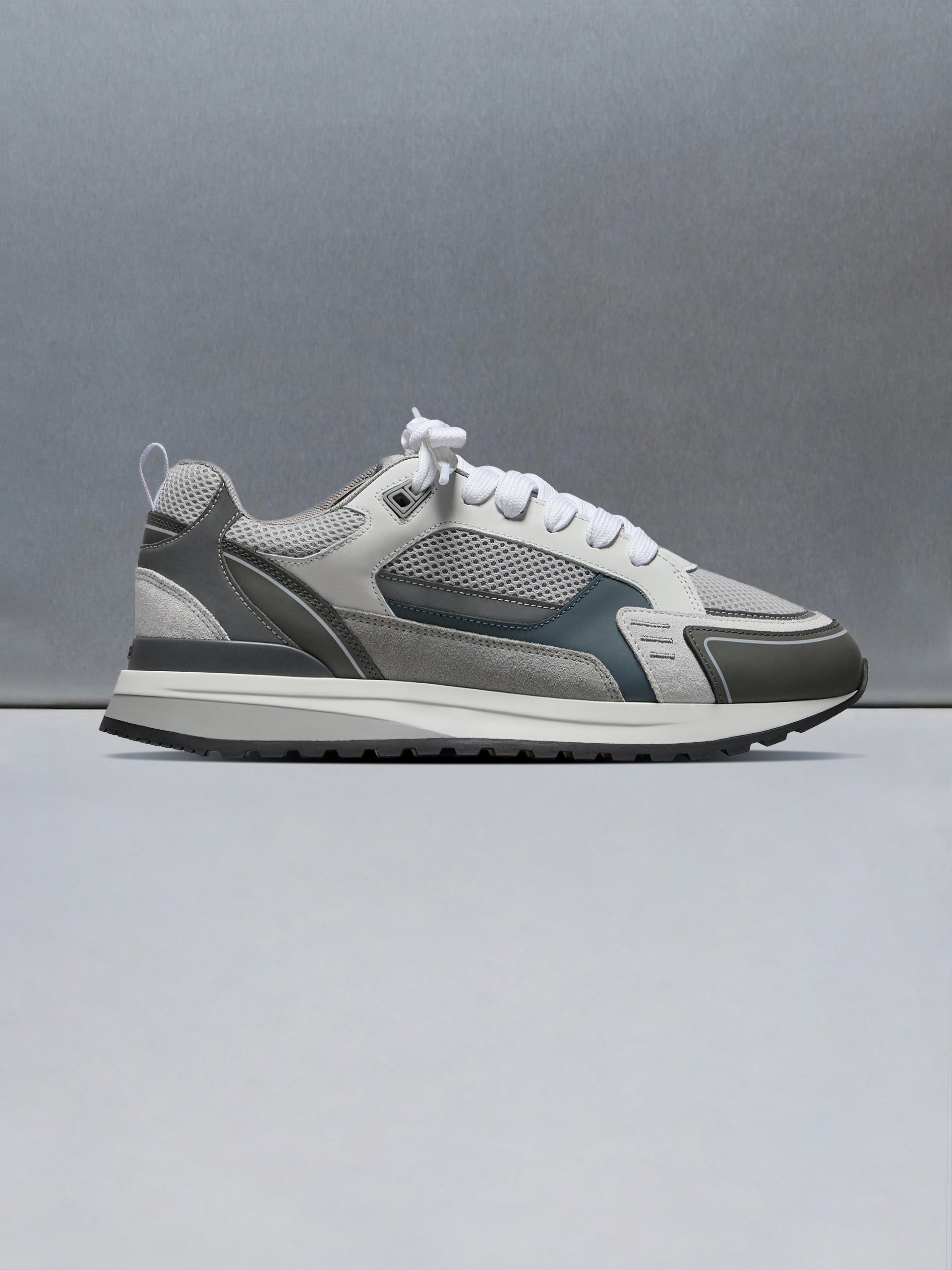 Mens Technical Racer in Ocean Grey