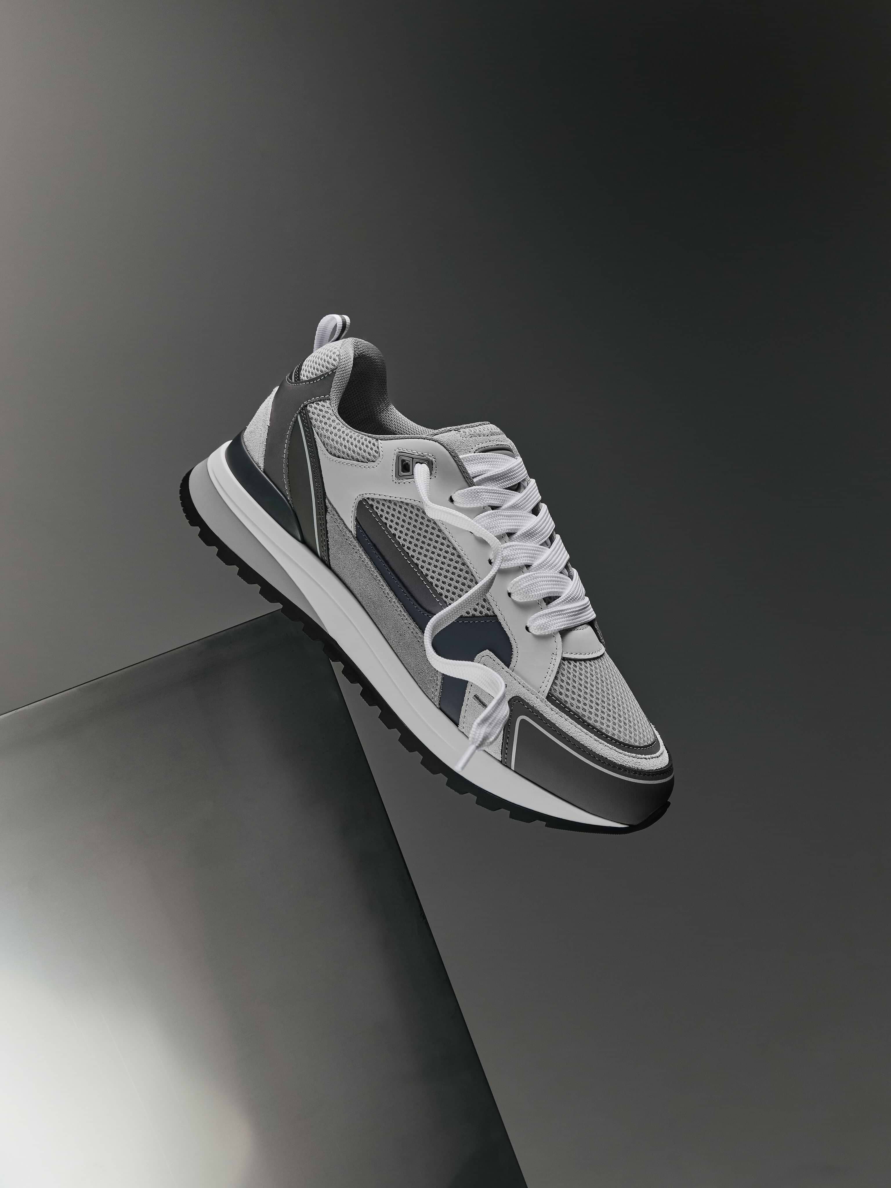 Mens Technical Racer in Ocean Grey