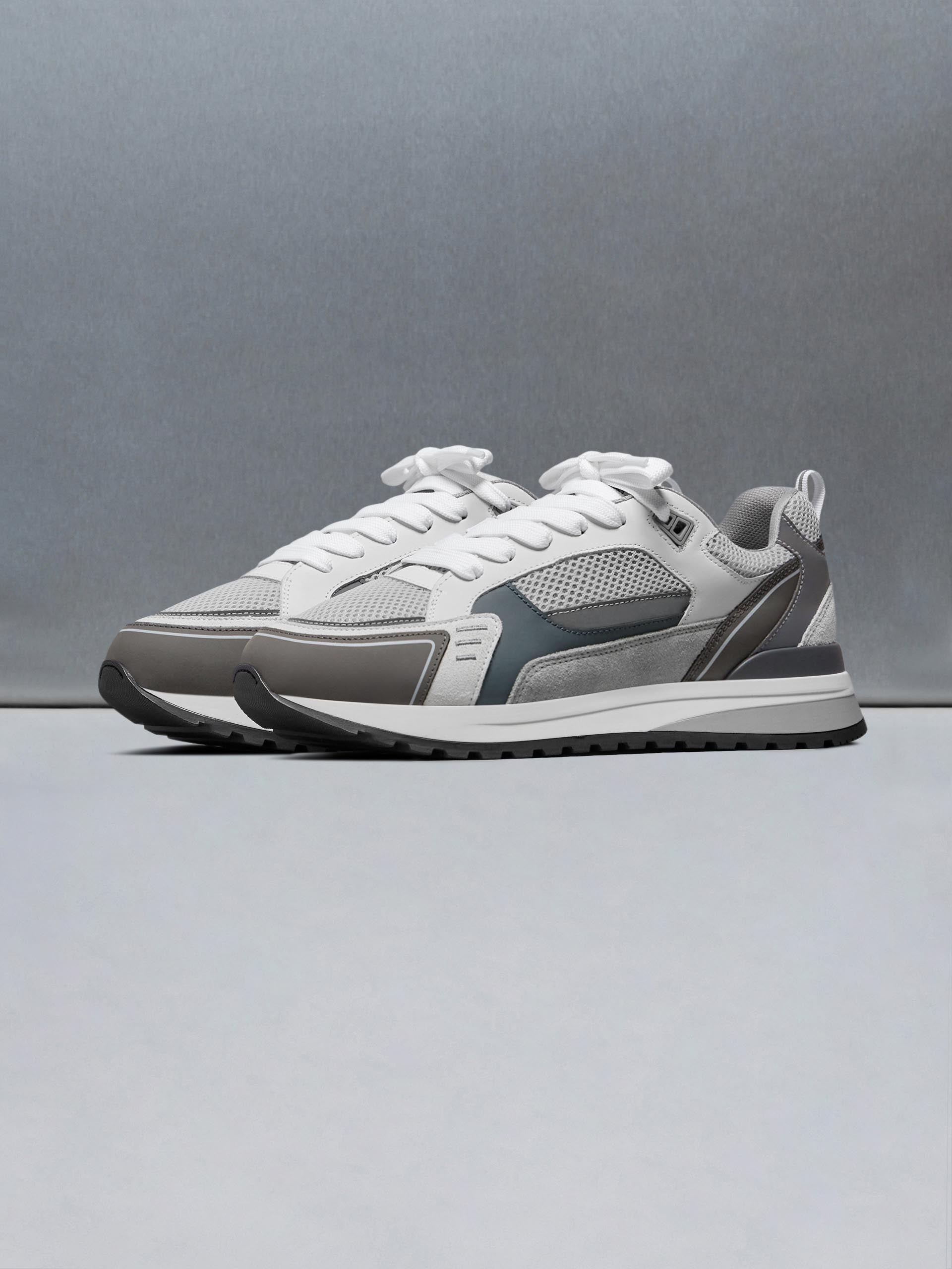 Mens Technical Racer in Ocean Grey