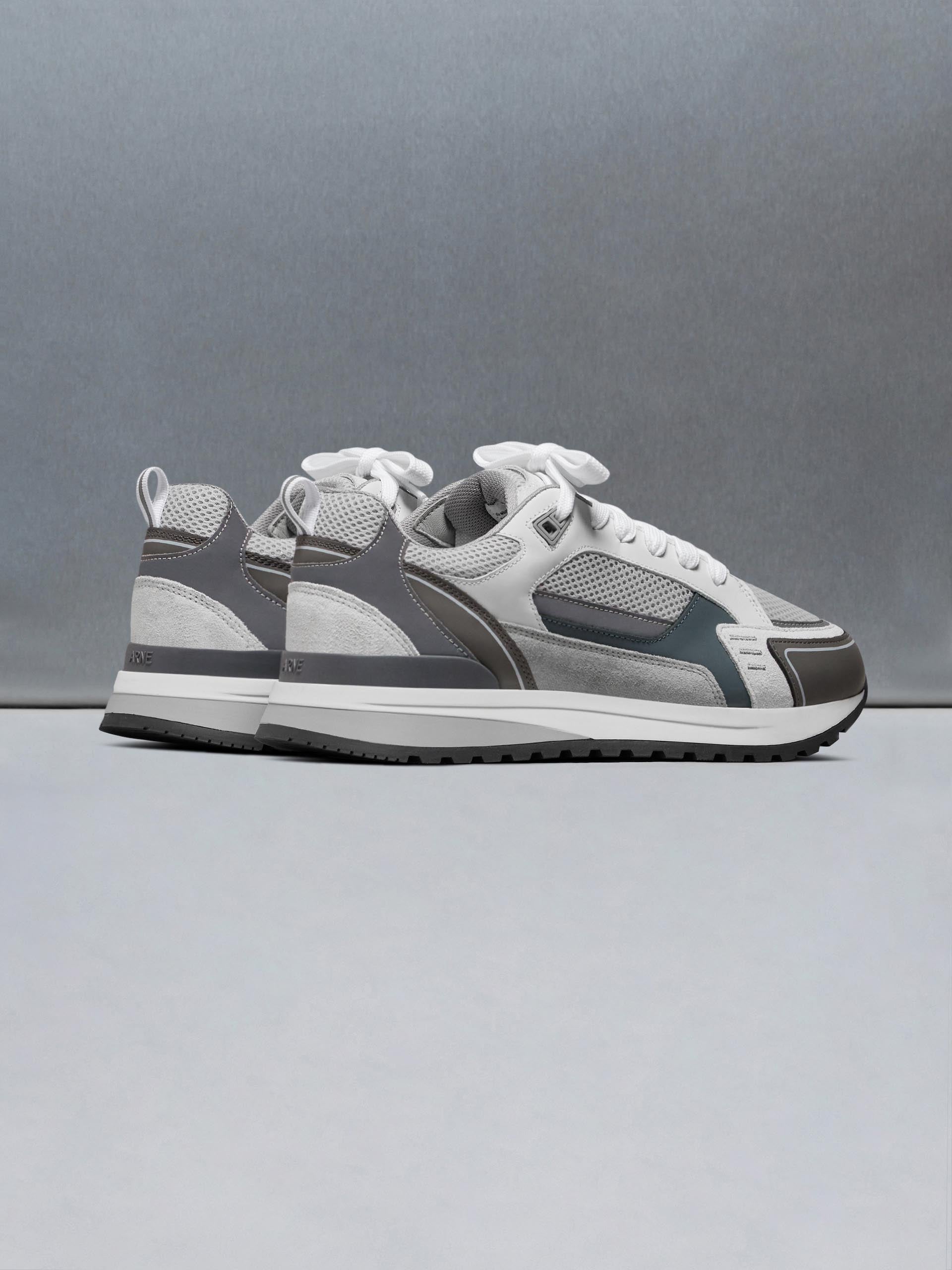 Mens Technical Racer in Ocean Grey