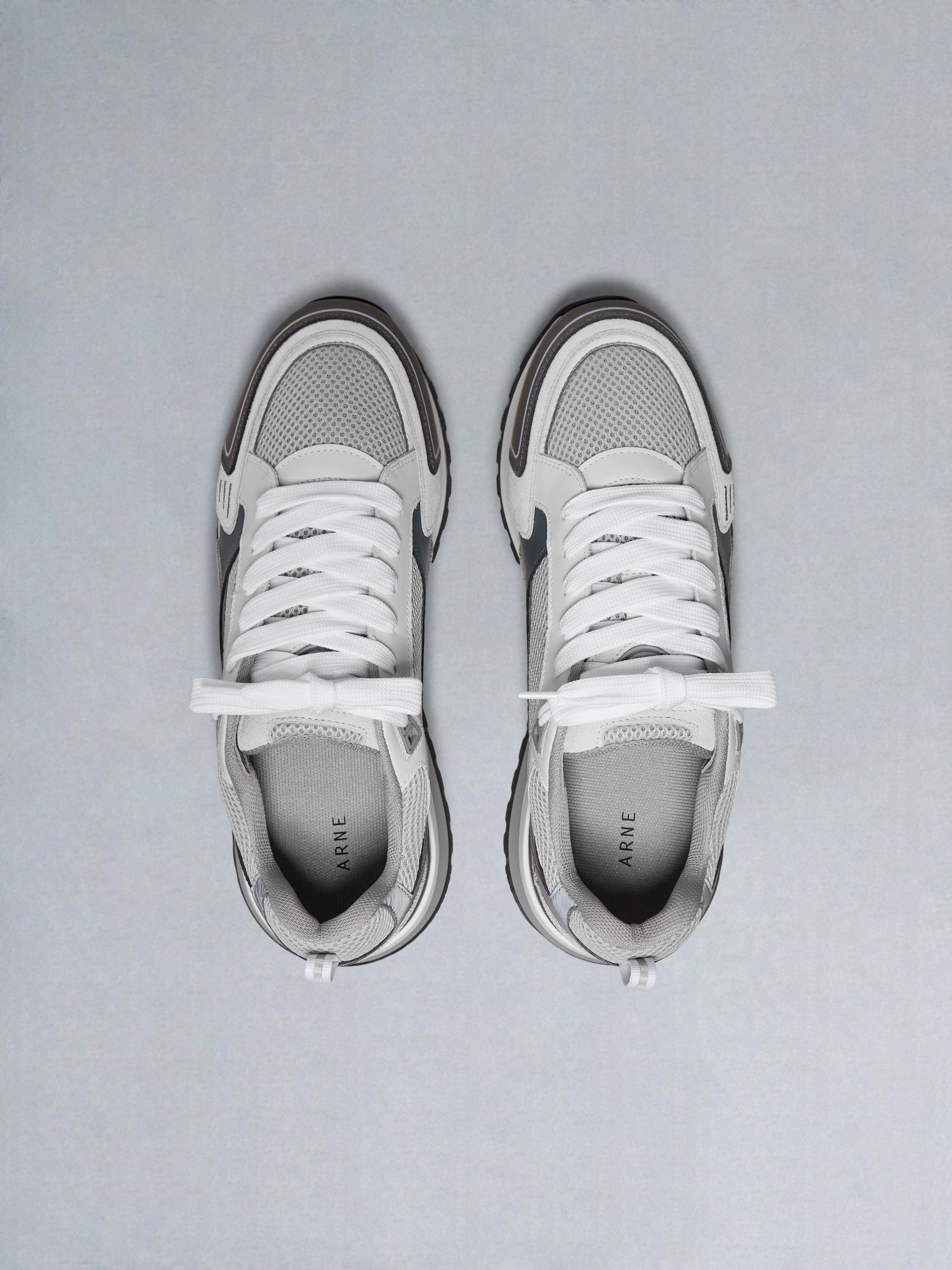 Mens Technical Racer in Ocean Grey