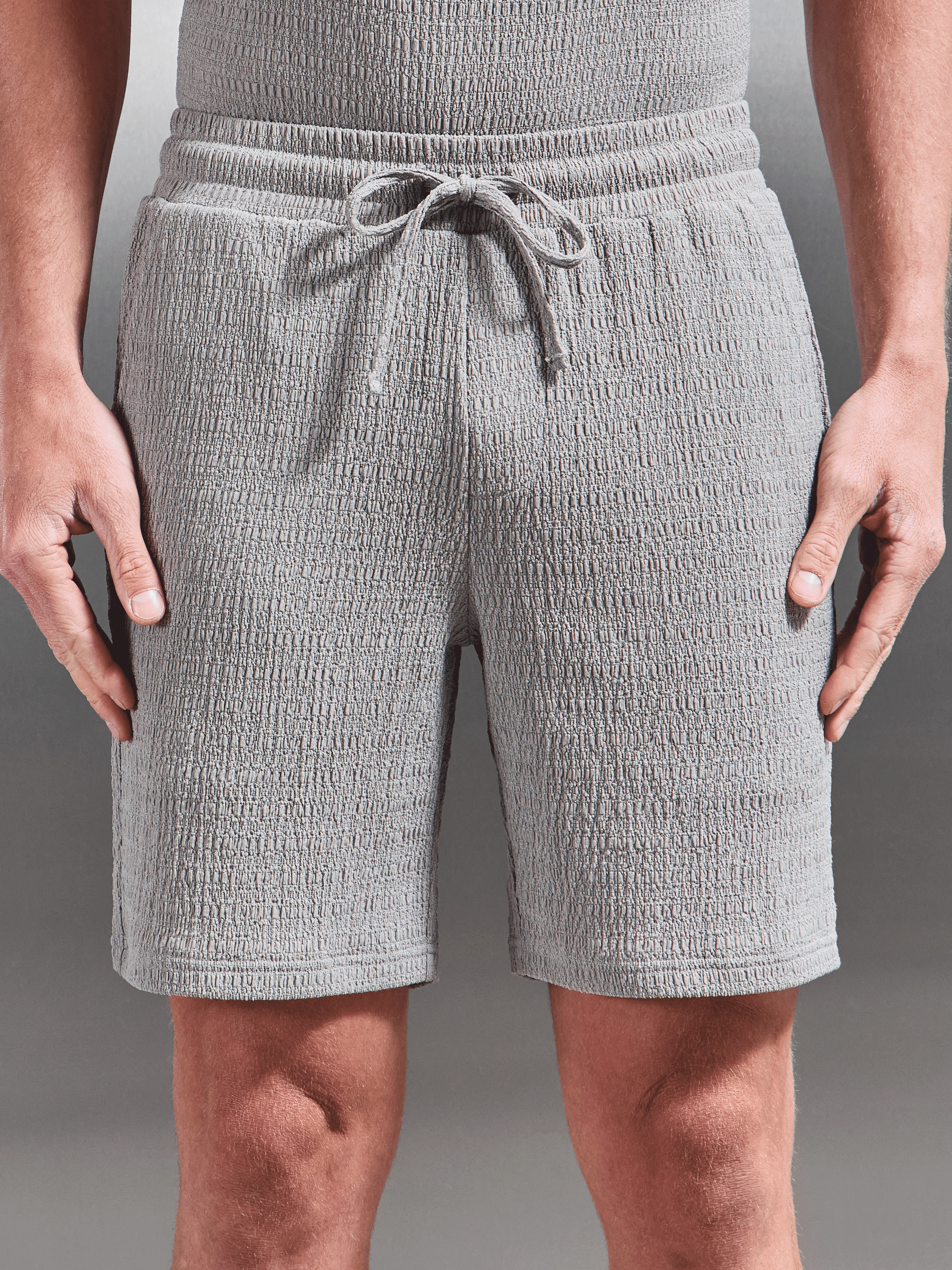 Mens To The Beach Short in Stone