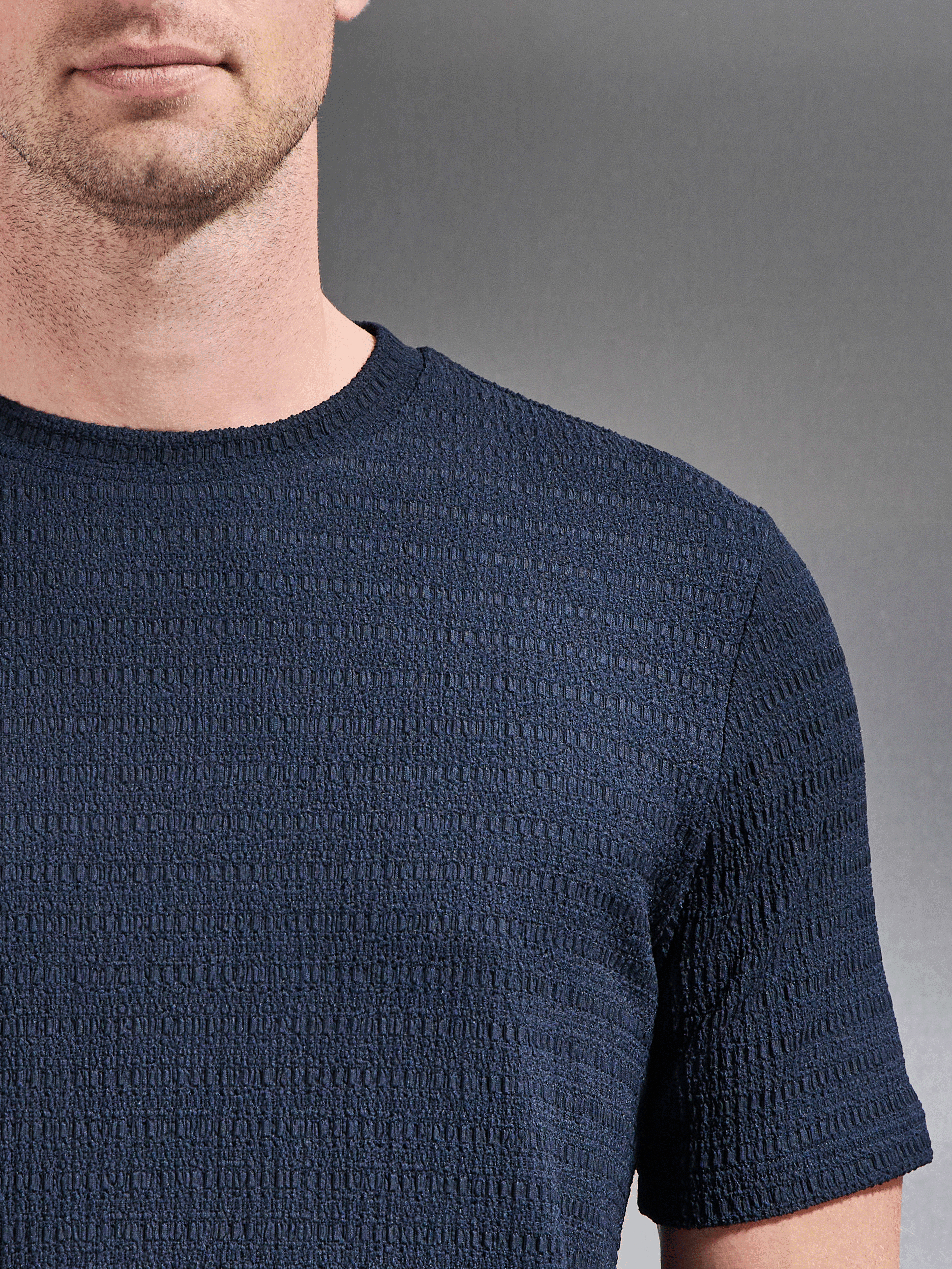 Mens To The Beach T-Shirt in Navy