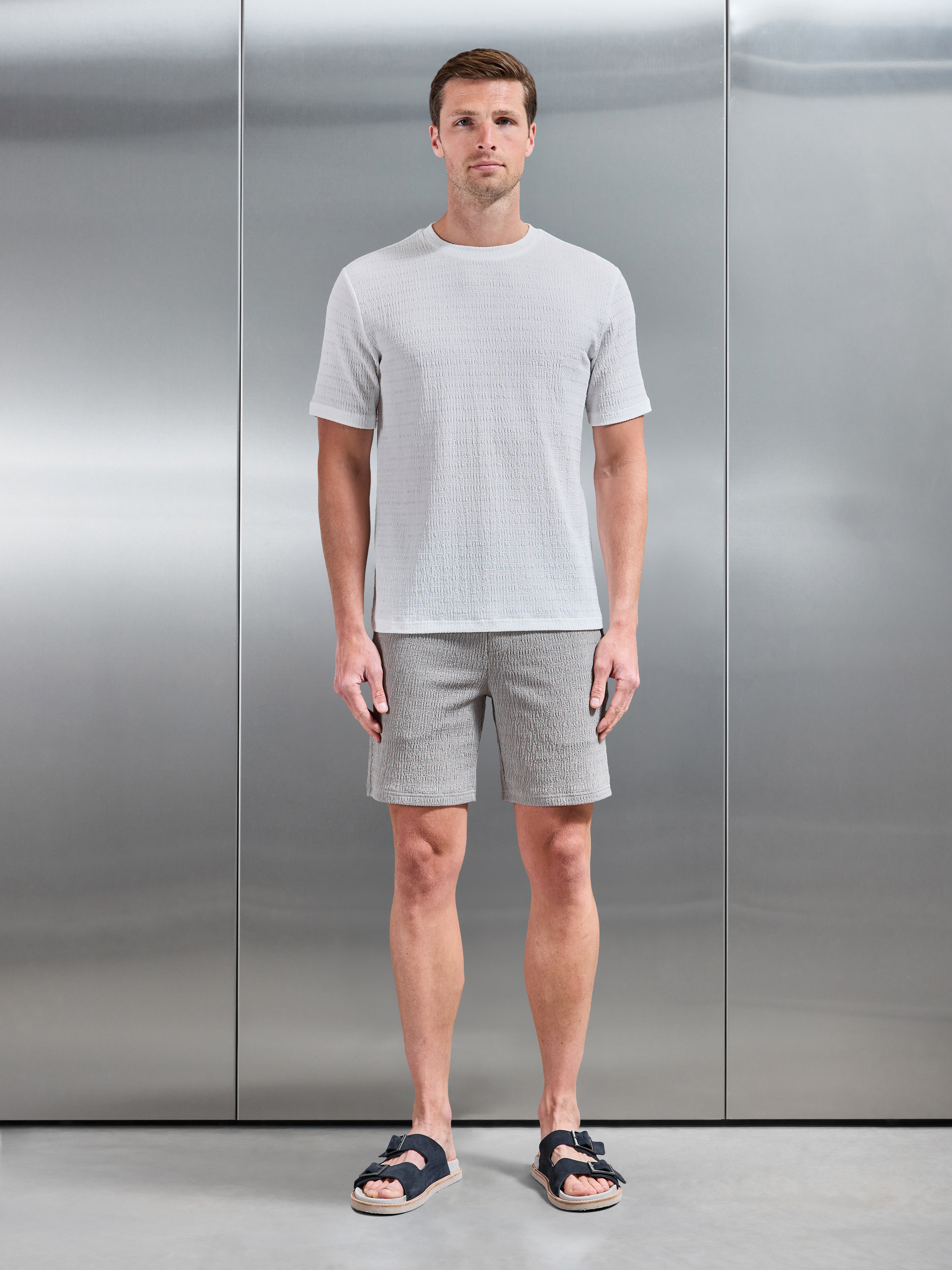 Mens To The Beach T-Shirt in White