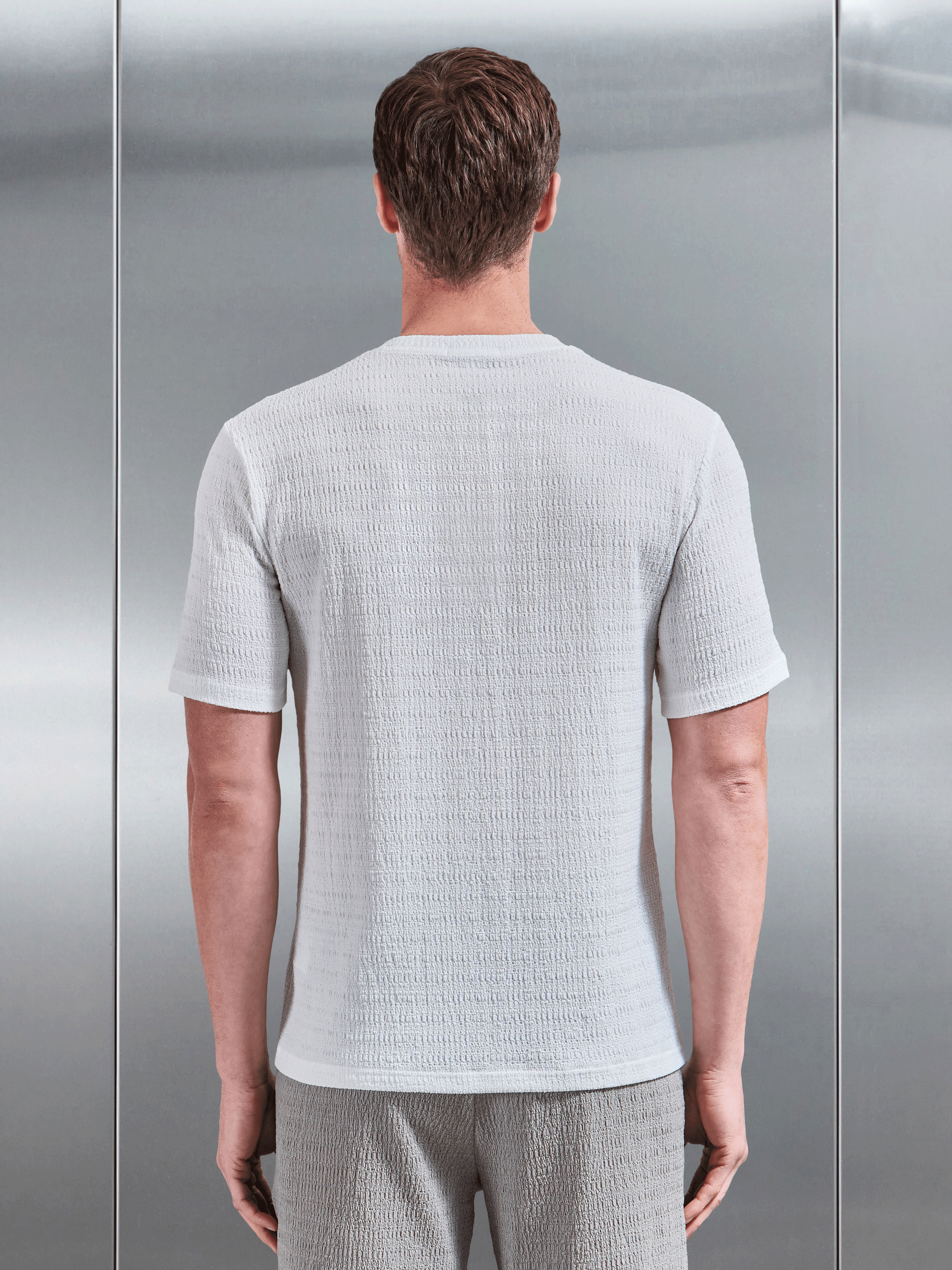 Mens To The Beach T-Shirt in White
