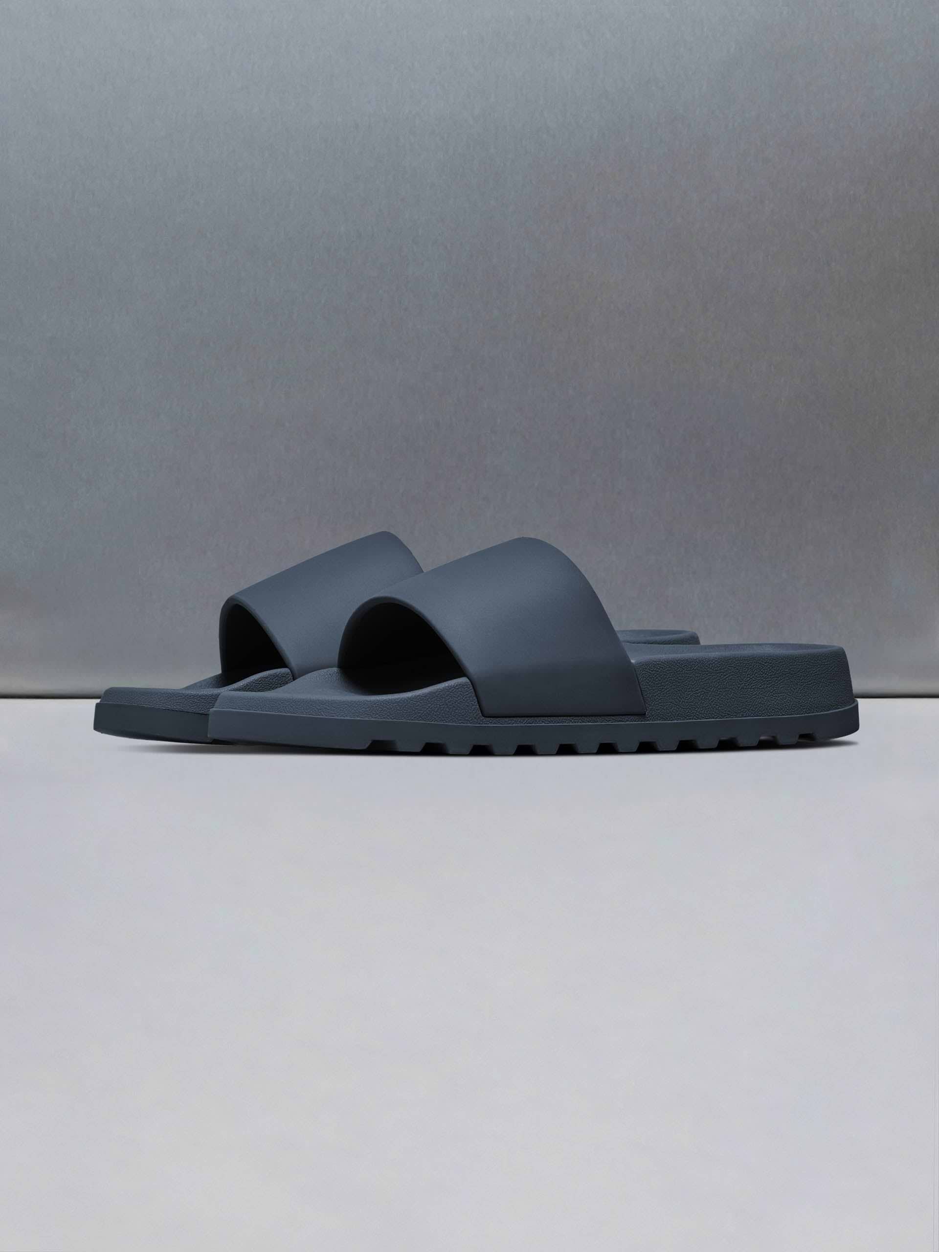 Mens Track Slider in Navy