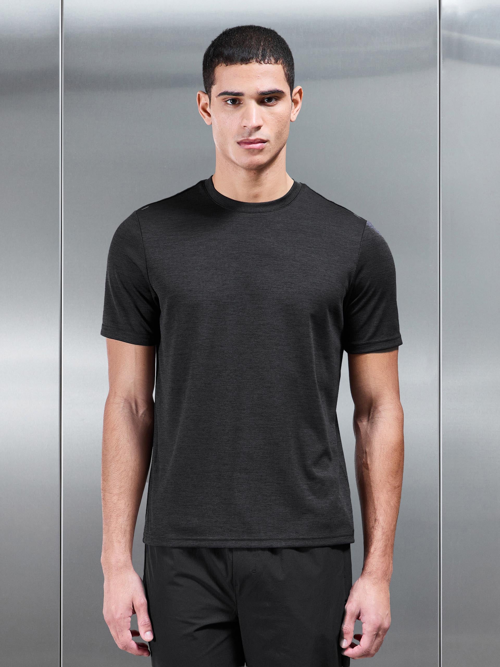 Mens Trail T-Shirt in Black