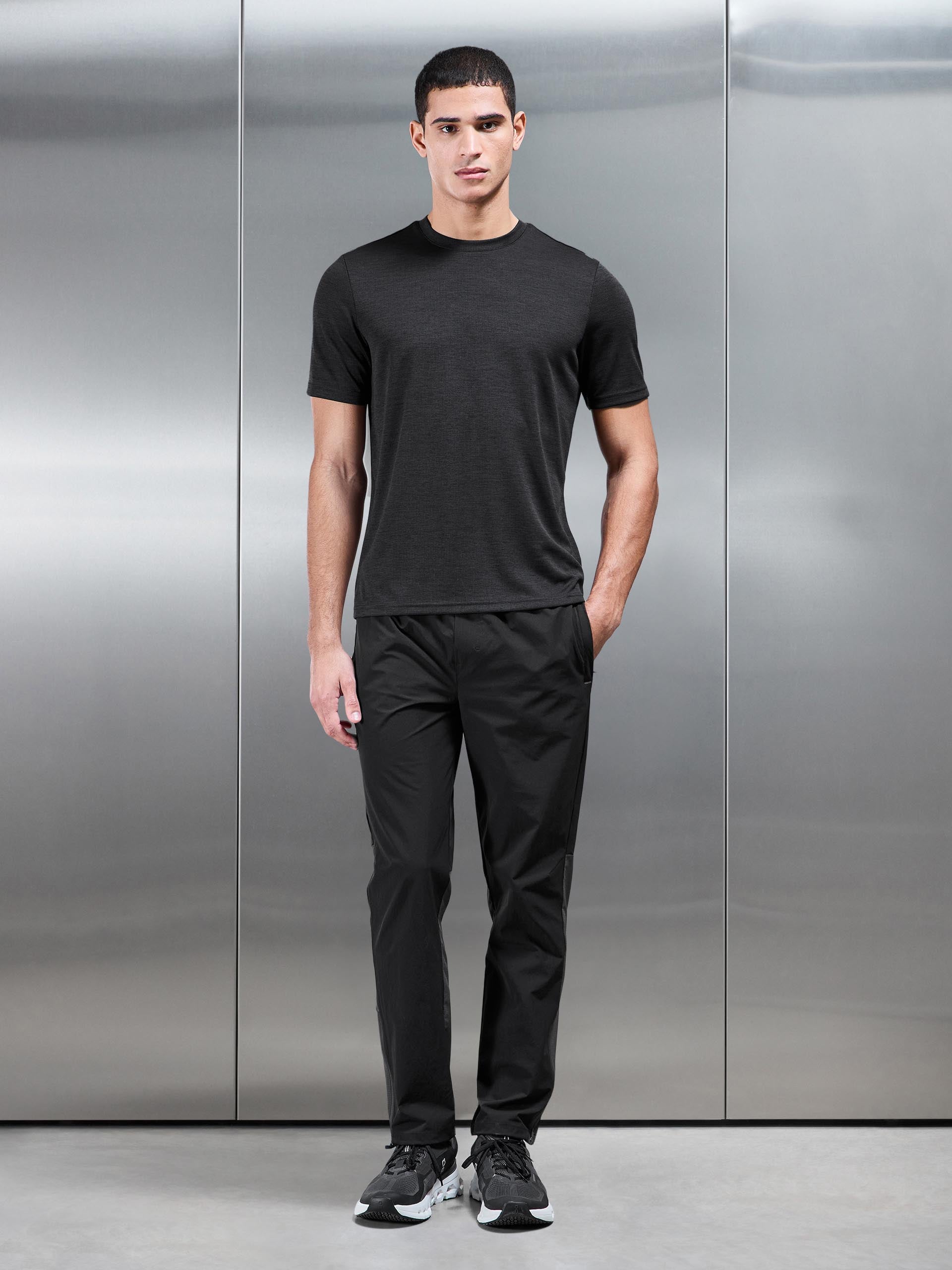 Mens Trail T-Shirt in Black