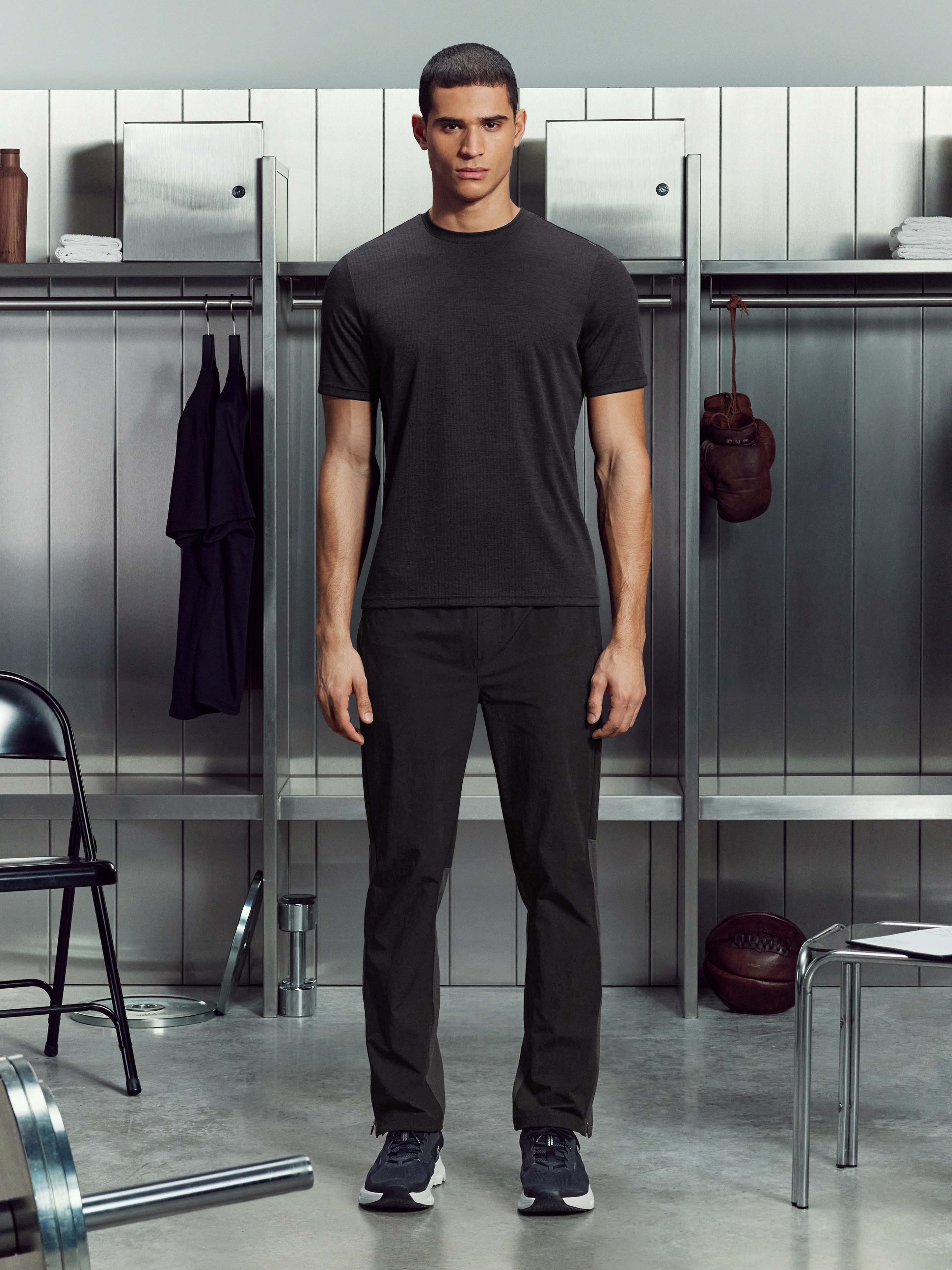 Mens Trail T-Shirt in Black