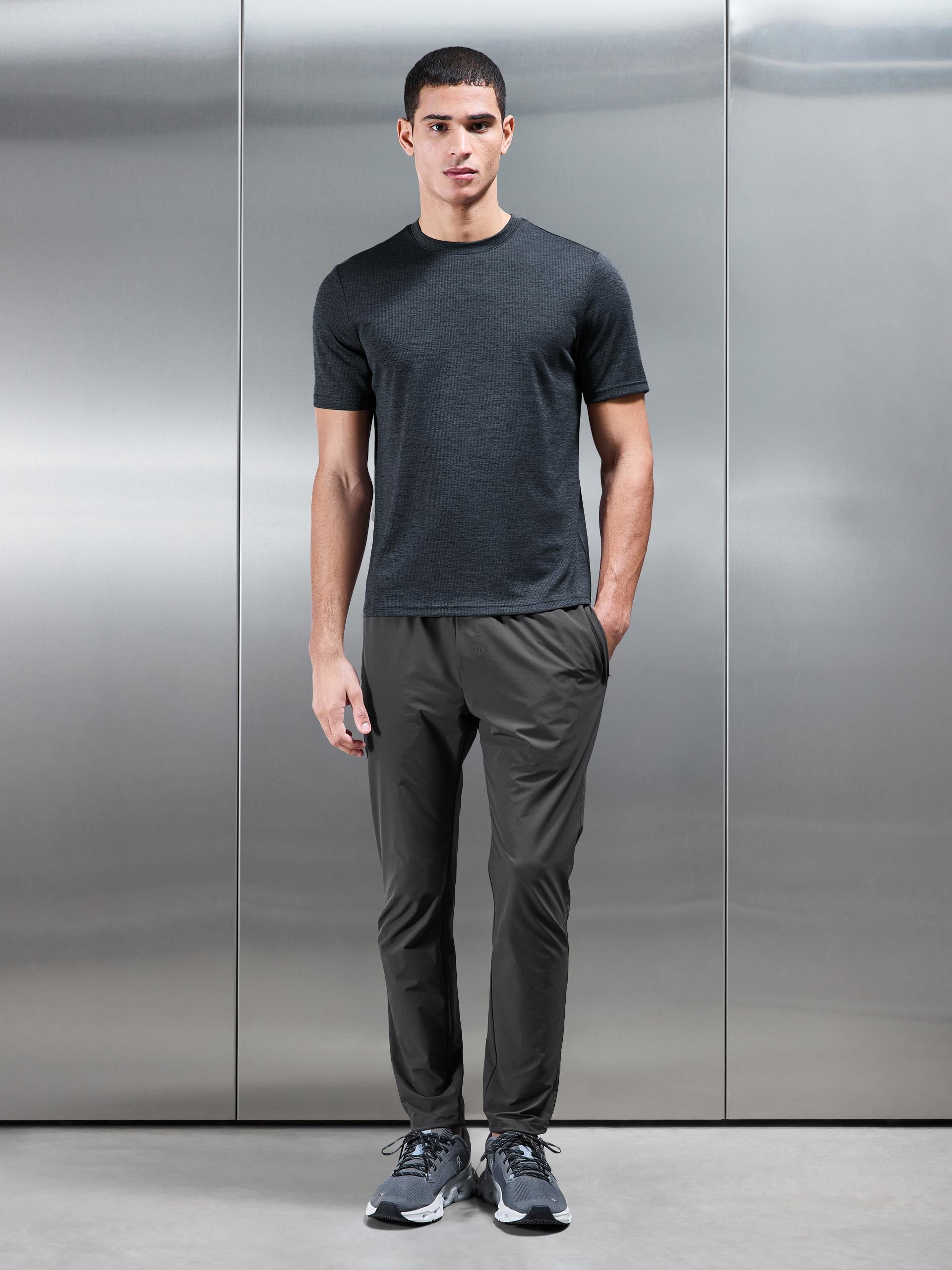 Mens Trail T-Shirt in Slate Blue