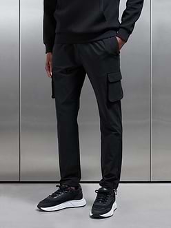 Mens Utility Cargo Pant in Black