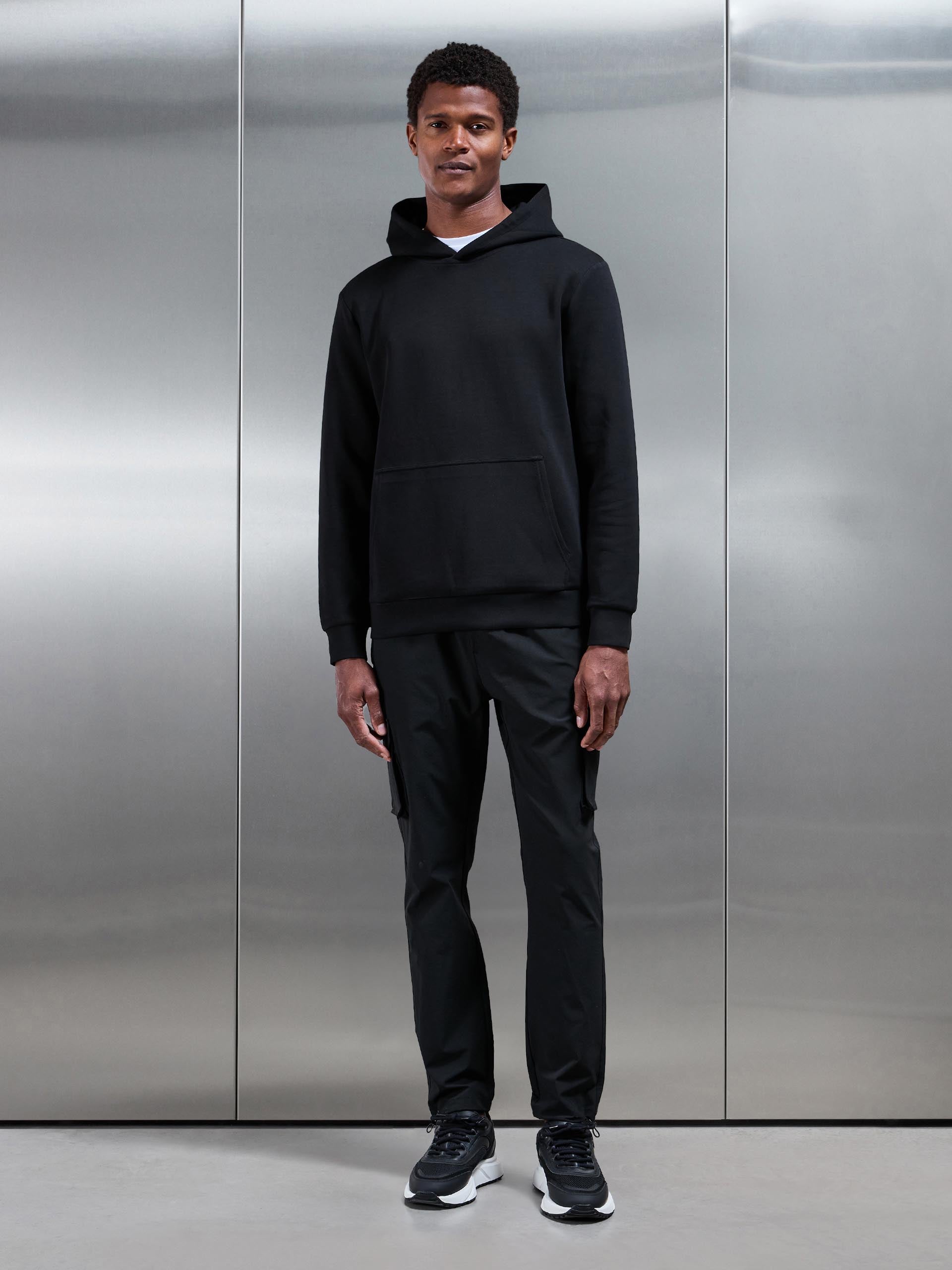 Mens Utility Cargo Pant in Black