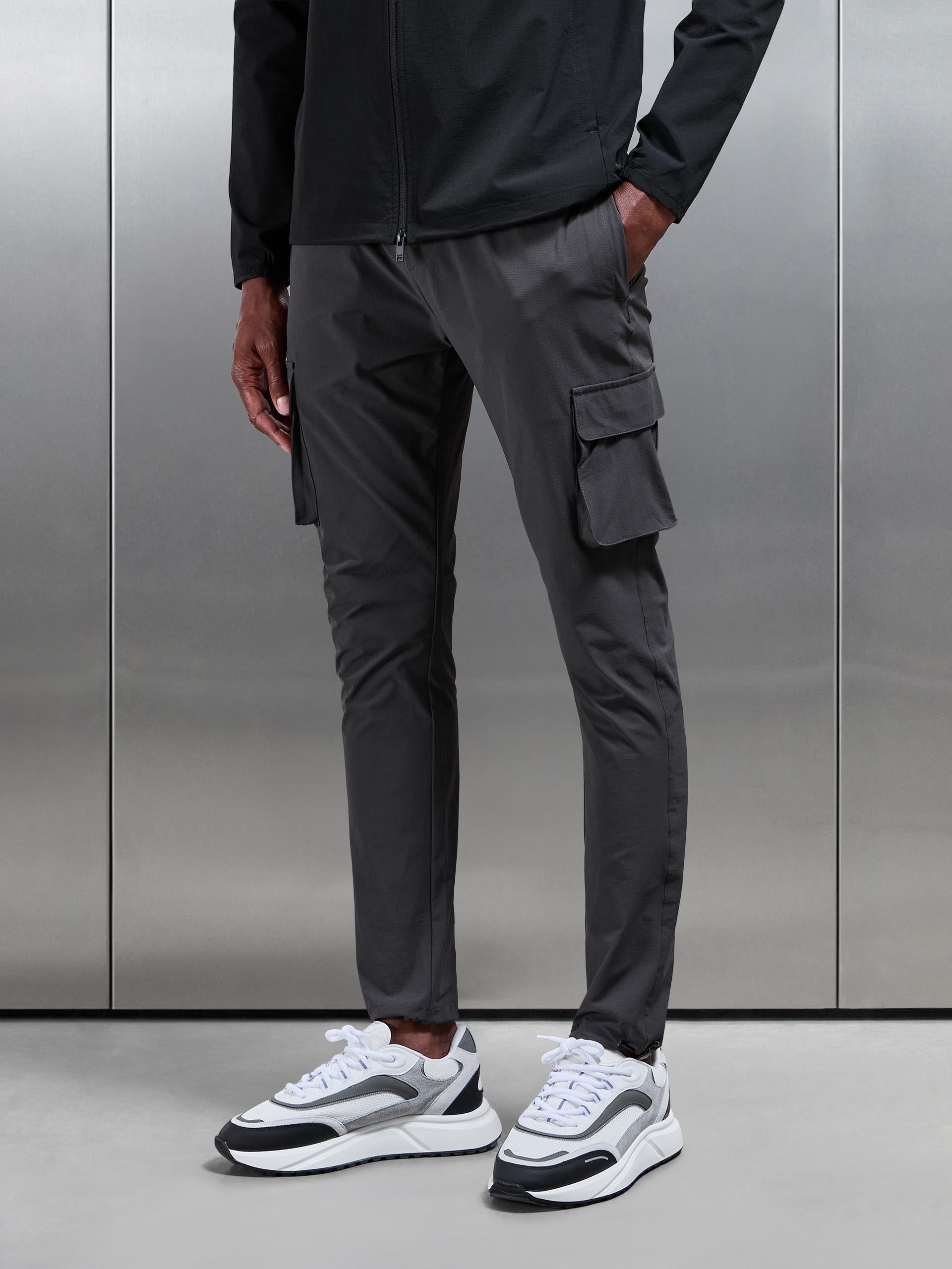 Mens Utility Cargo Pant in Grey