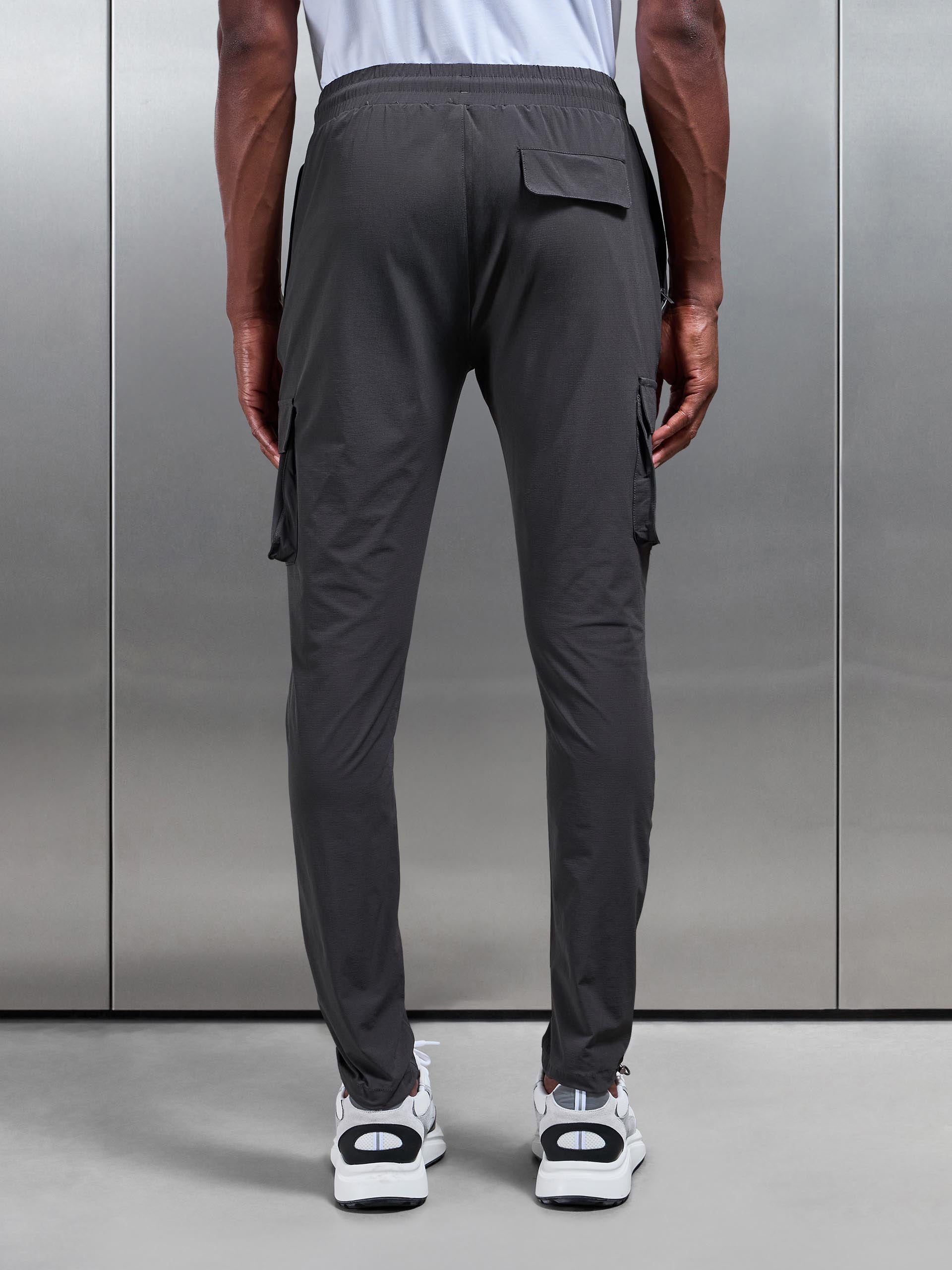 Mens Utility Cargo Pant in Grey