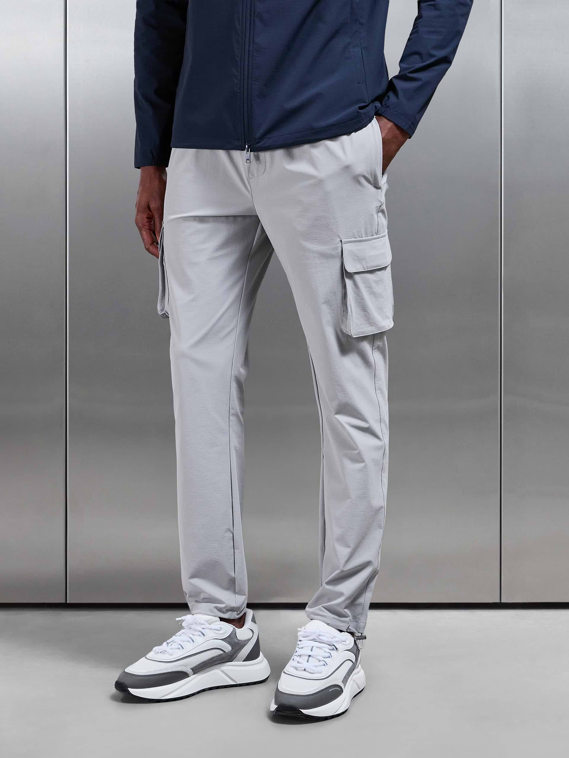 Utility Cargo Pant in Mid Grey