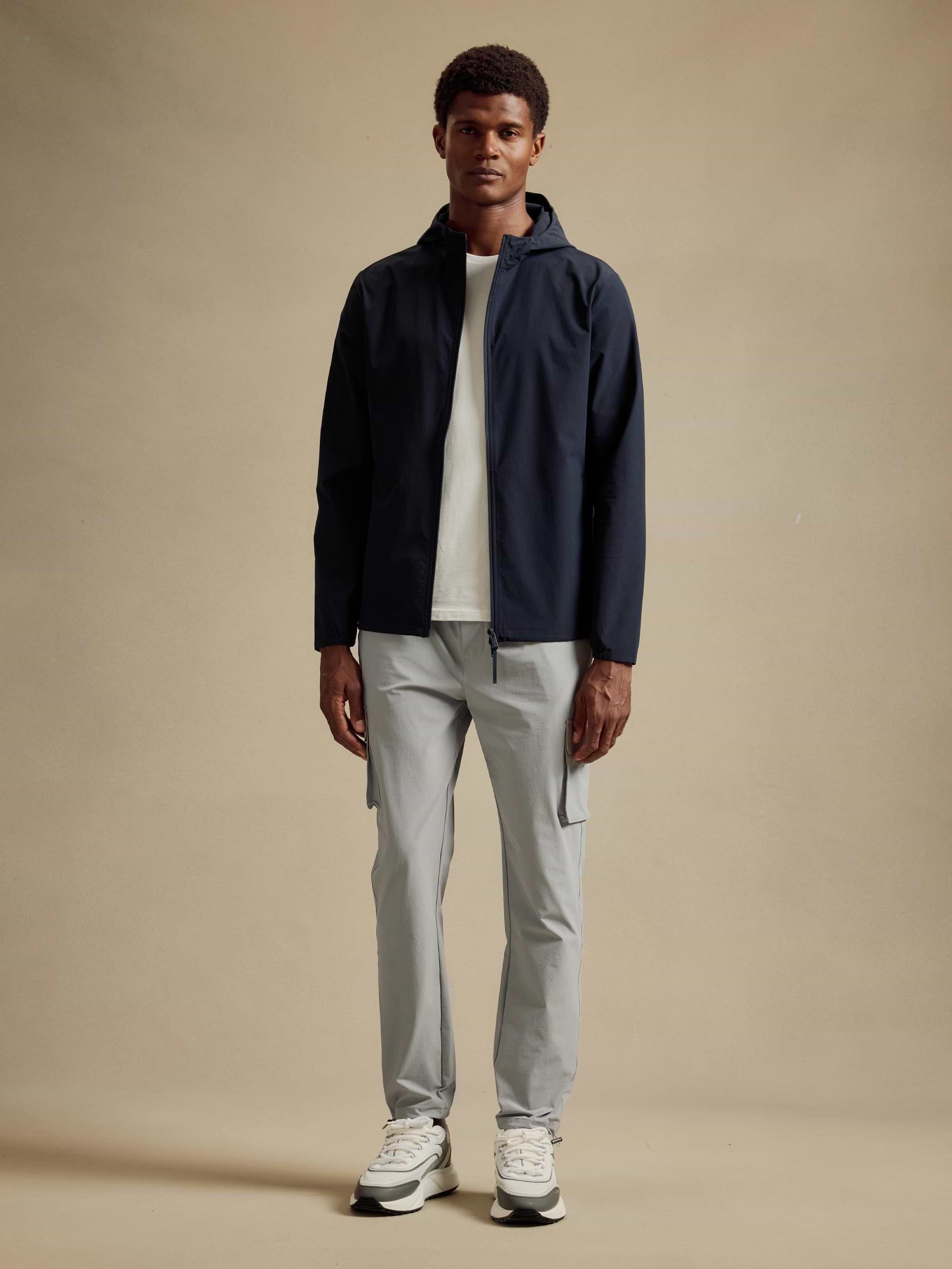 Mens Utility Cargo Pant in Mid Grey