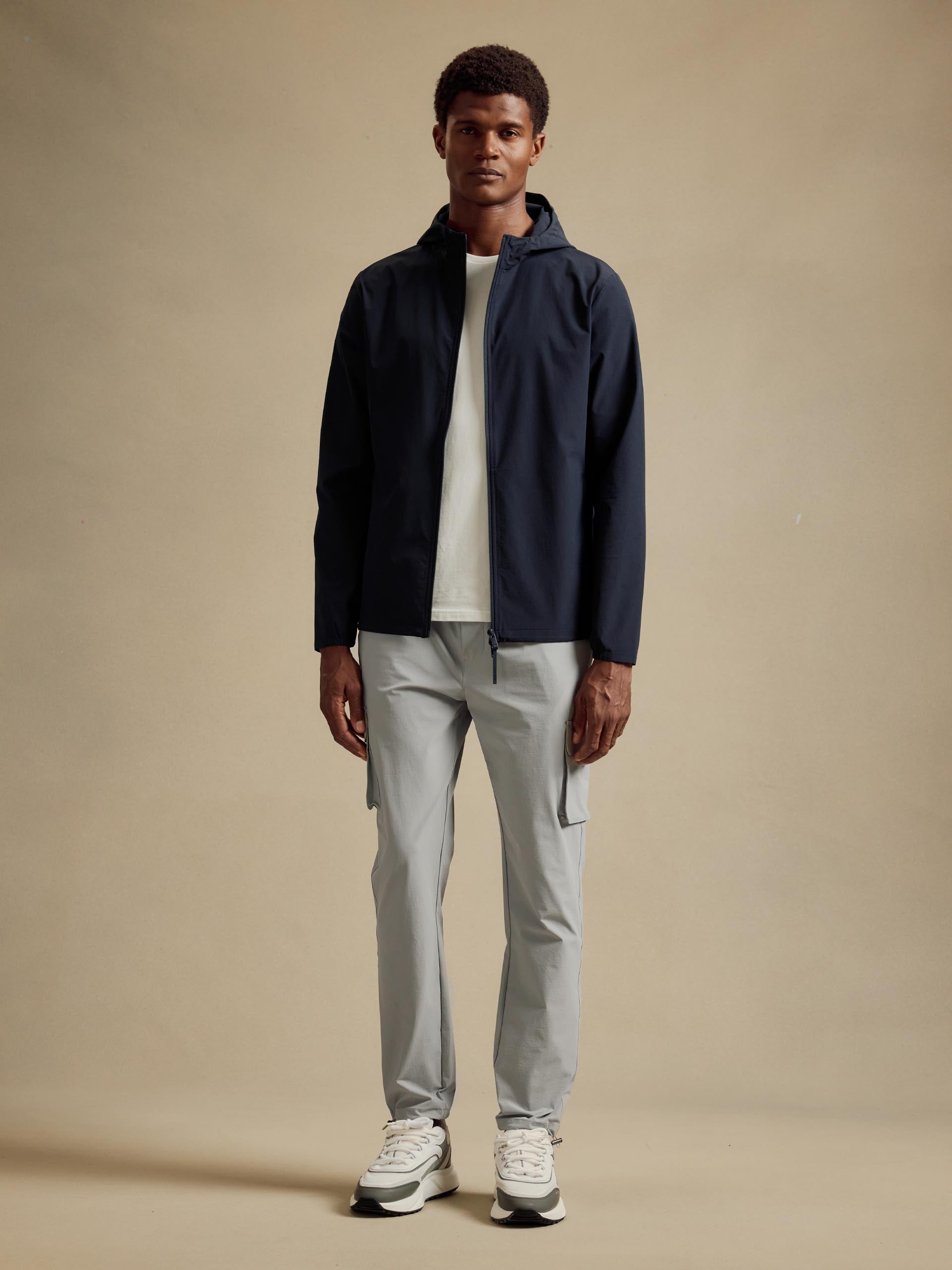 Mens Utility Cargo Pant in Mid Grey