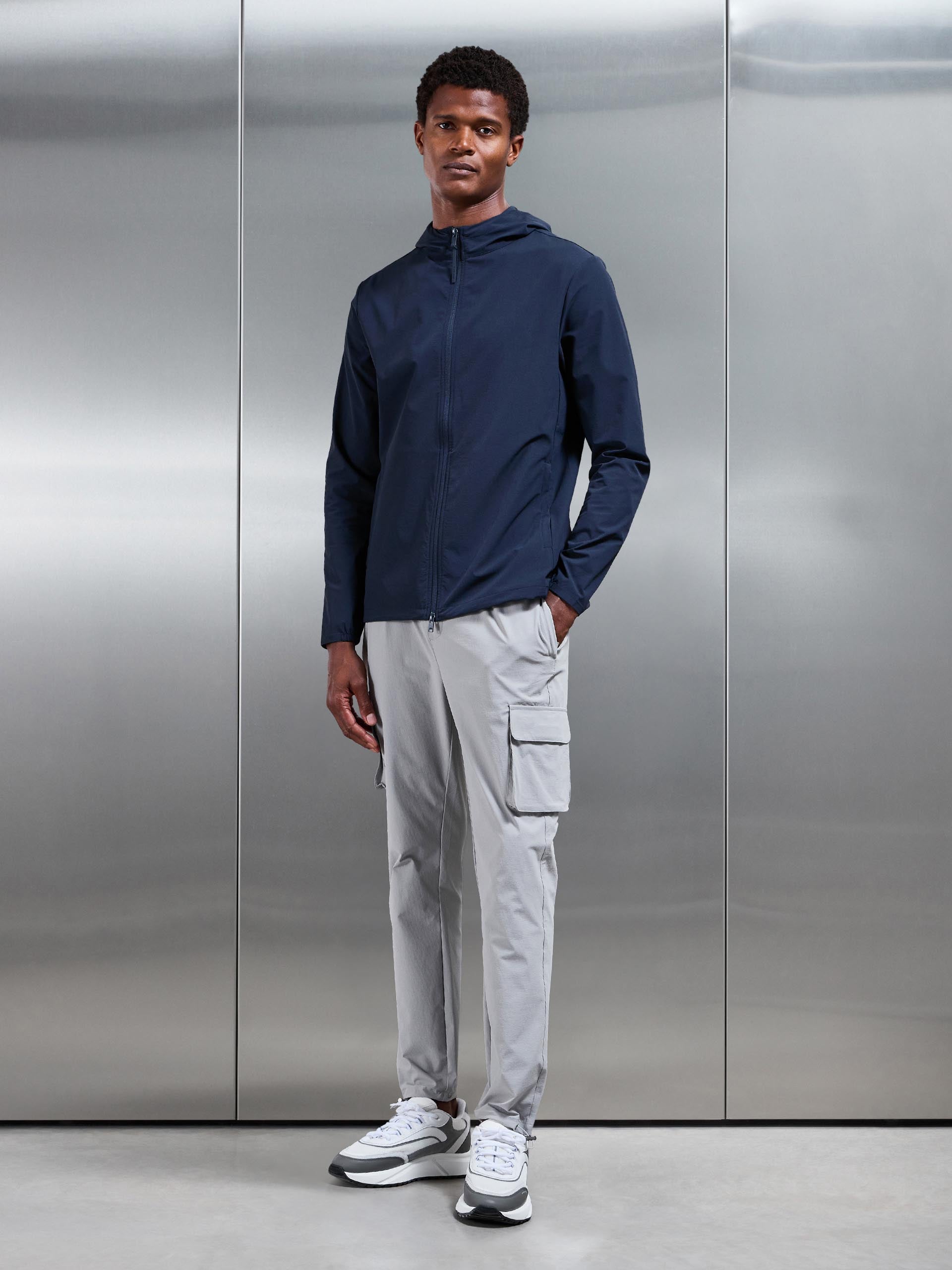 Mens Utility Cargo Pant in Mid Grey