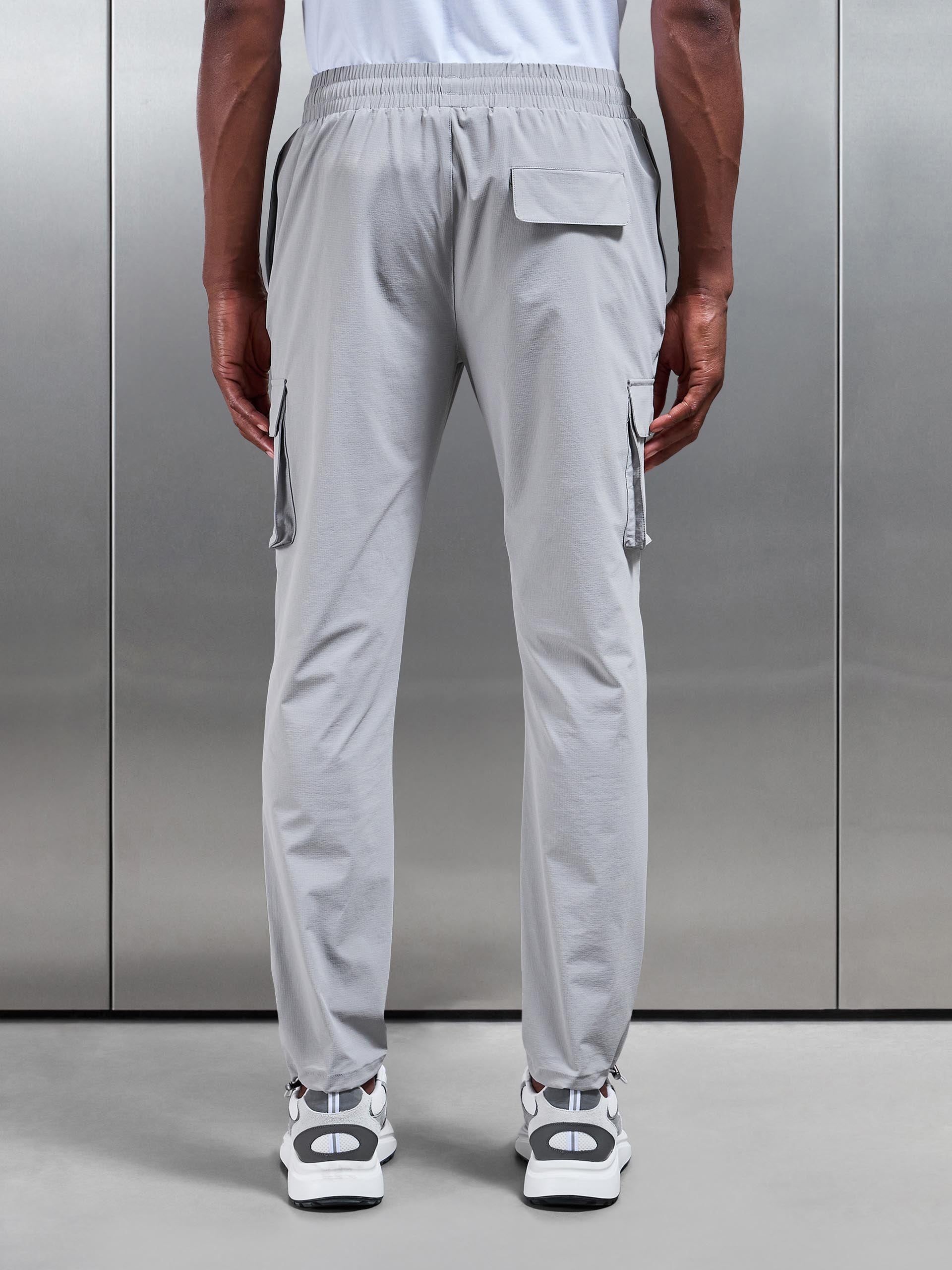 Mens Utility Cargo Pant in Mid Grey