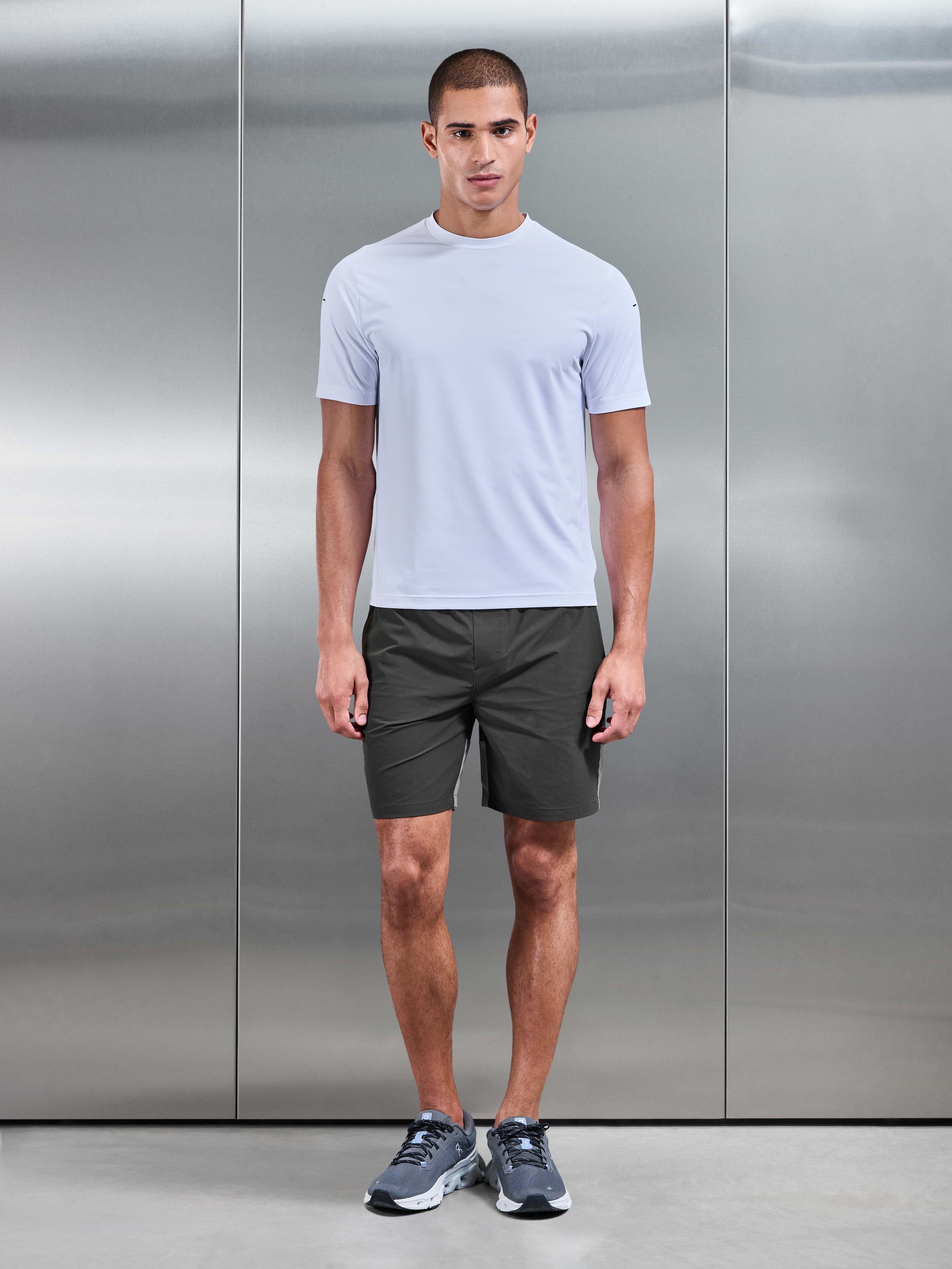 Utility Trail Short in Grey Mid Grey