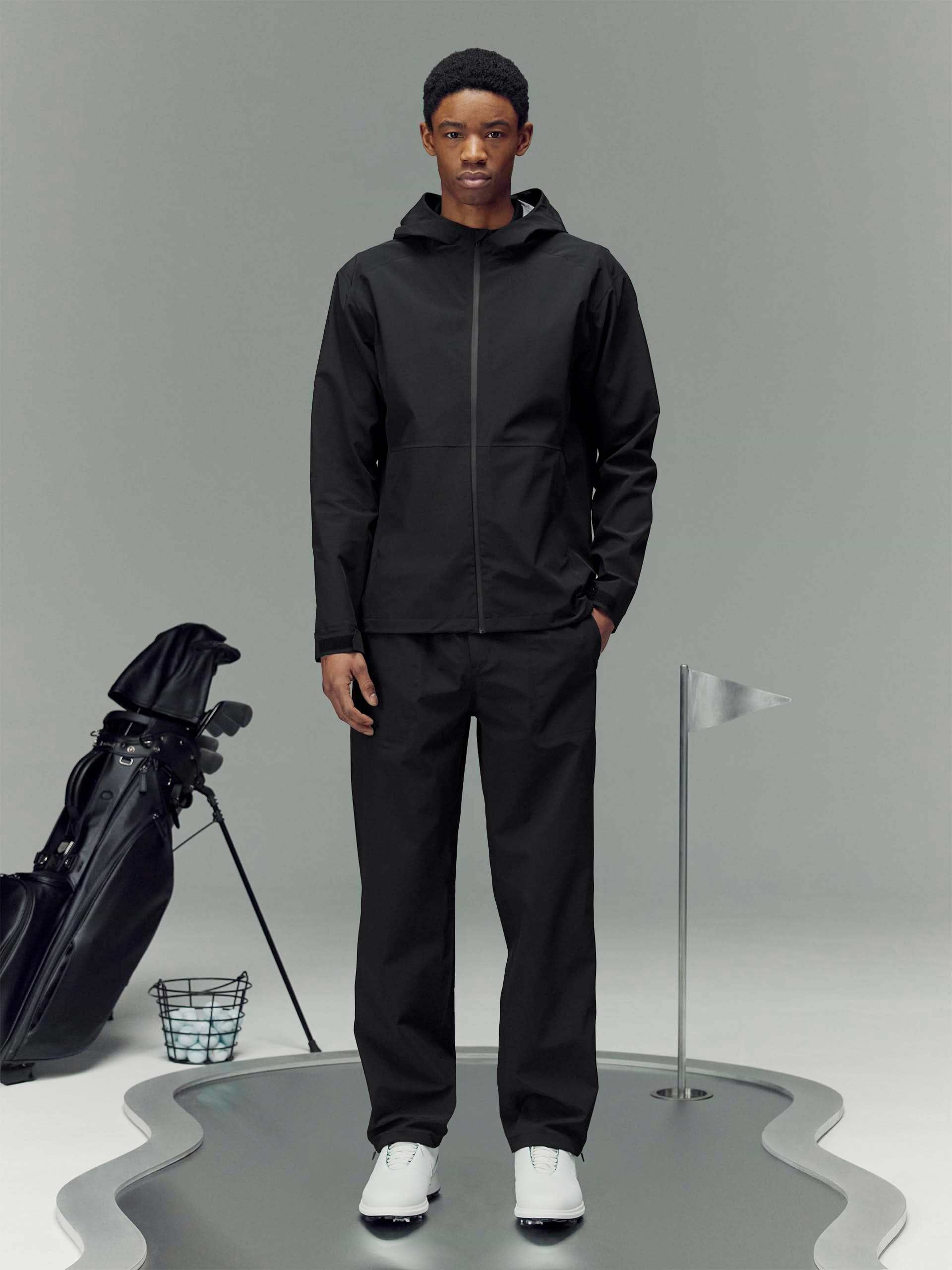 Mens Waterproof Golf Pant in Black