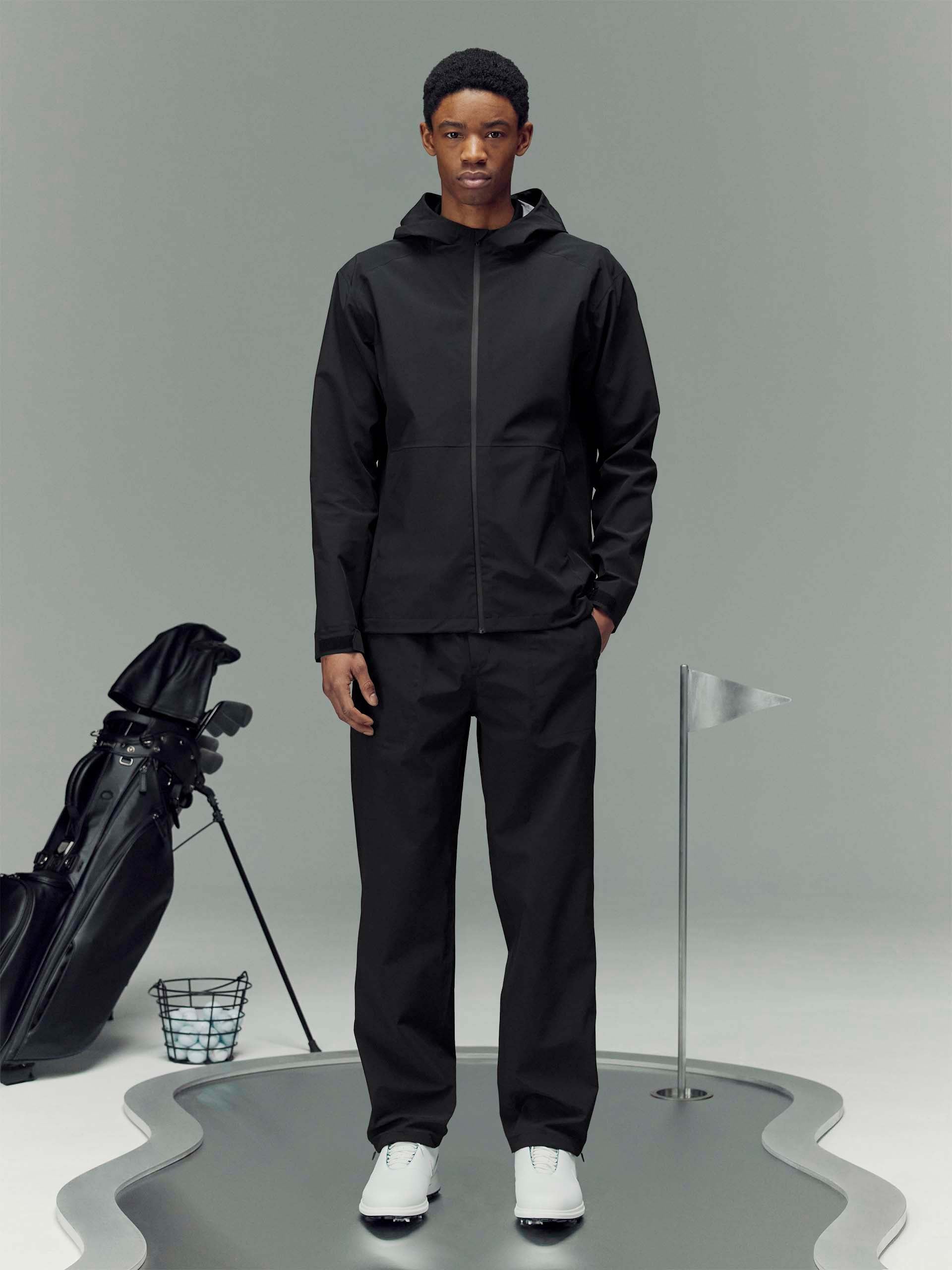Mens Waterproof Golf Pant in Black